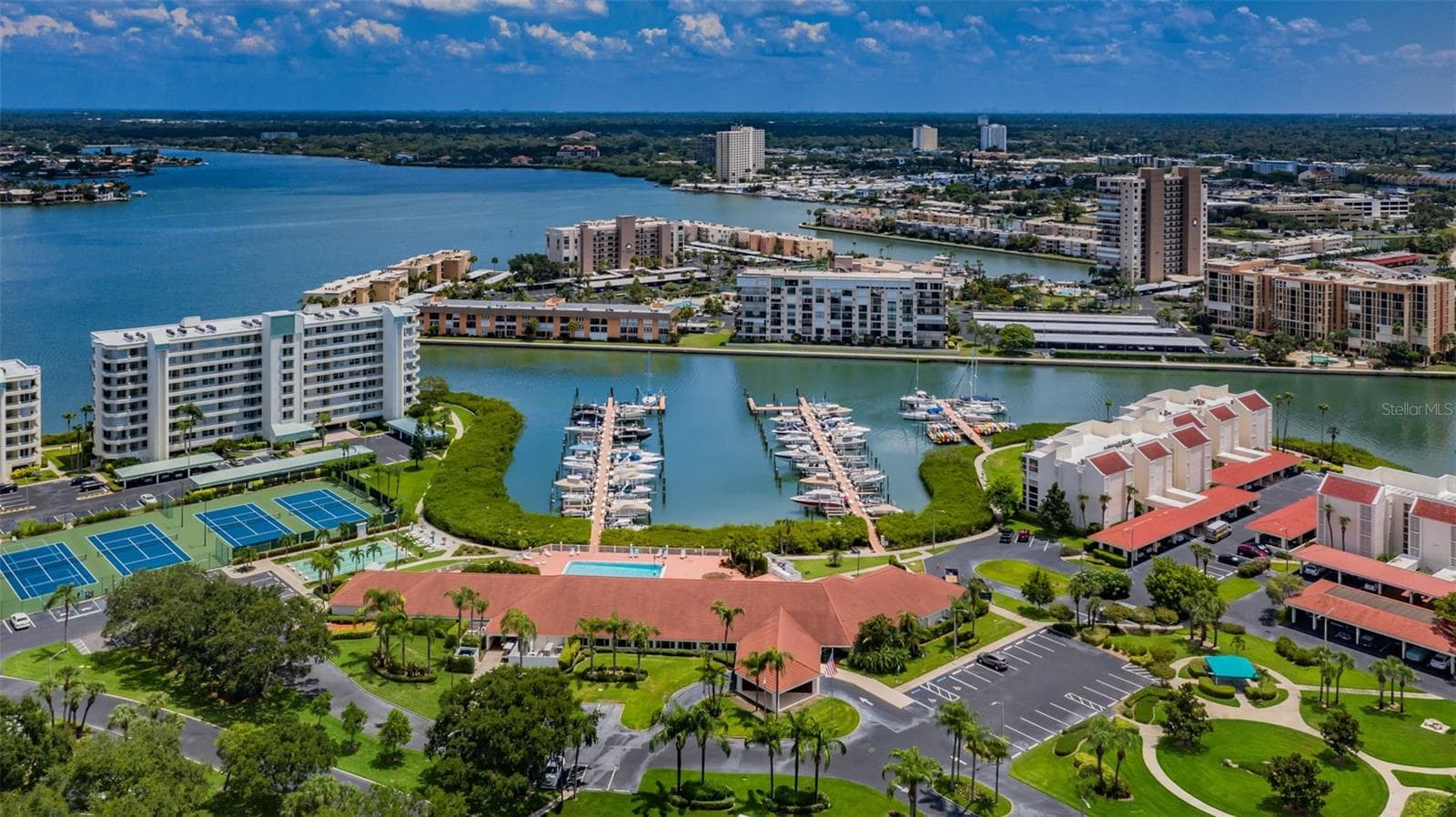 Harbourside Resort with View of Clubhouse and Marina - 7979 SAILBOAT KEY BLVD S #205, SOUTH PASADENA
