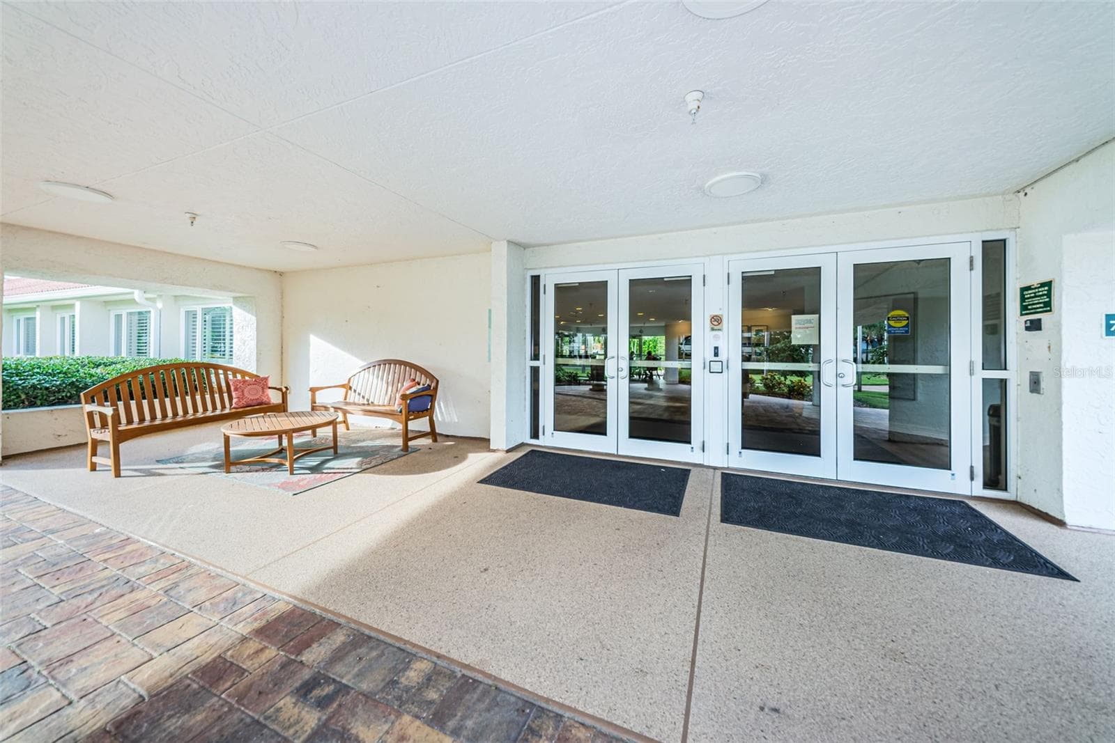 Covered Entry to Clubhouse - 7979 SAILBOAT KEY BLVD S #205, SOUTH PASADENA