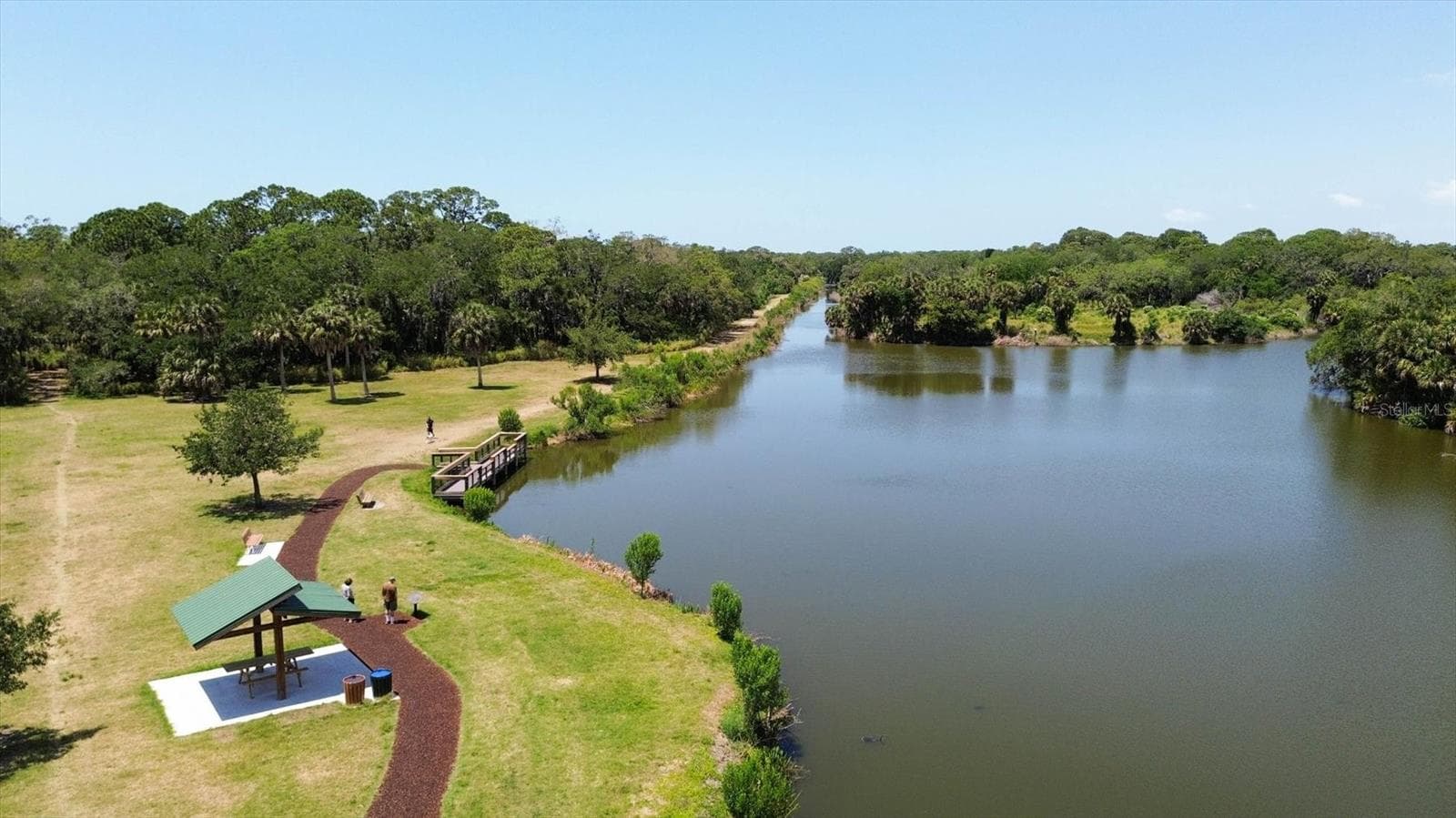 Large lake in the slough - 3351 THORNWOOD RD #3351, SARASOTA