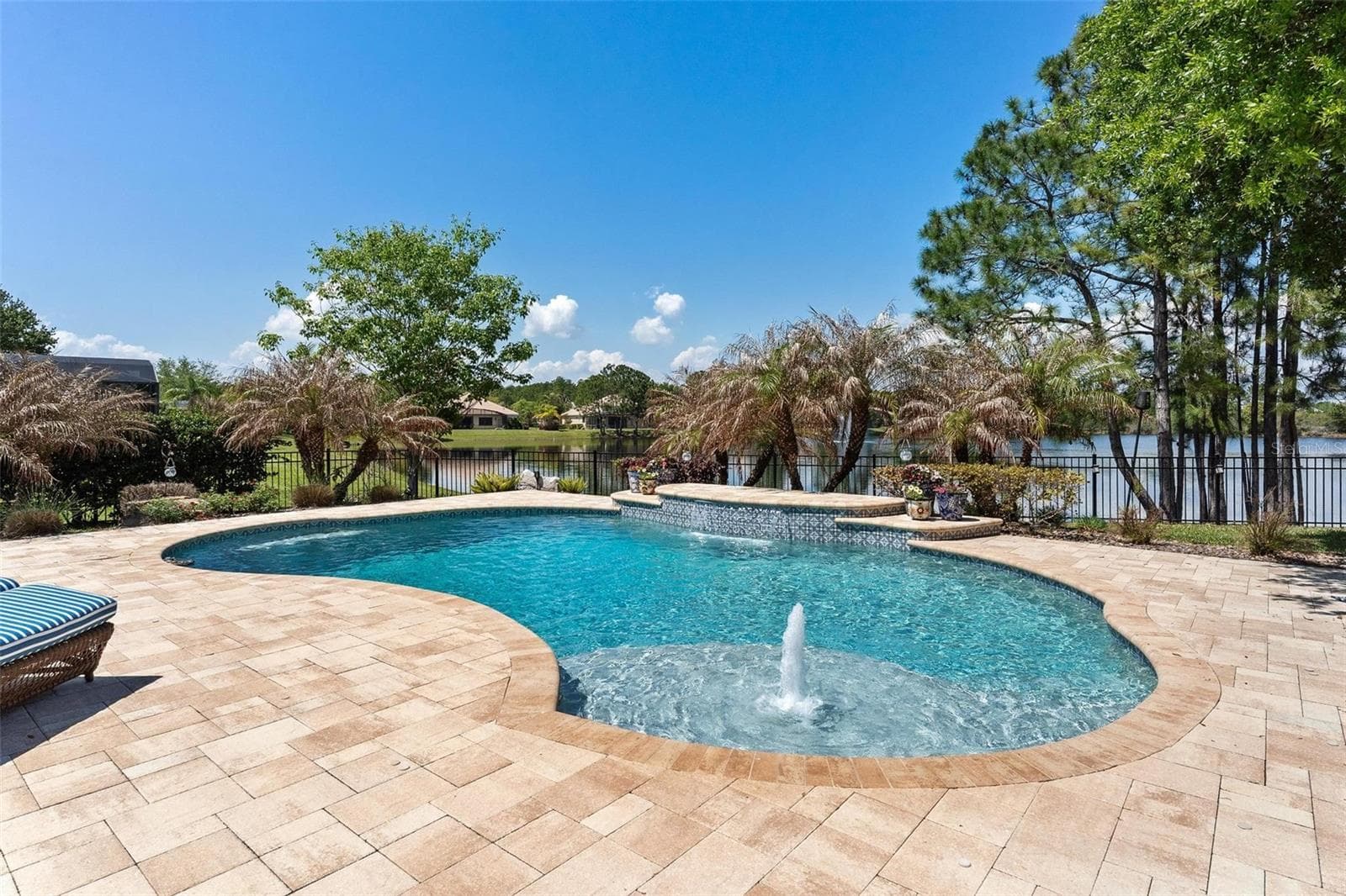 POOL WITH PAVER DECK - 3001 ISOLA BELLA BLVD, MOUNT DORA