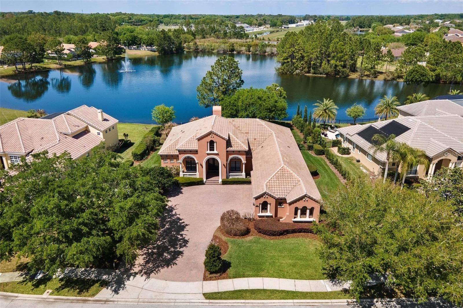 AERIAL VIEW - 3001 ISOLA BELLA BLVD, MOUNT DORA