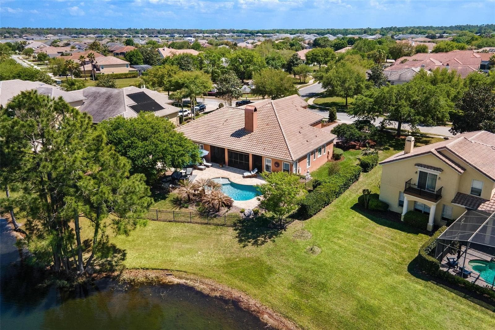AERIAL VIEW - 3001 ISOLA BELLA BLVD, MOUNT DORA