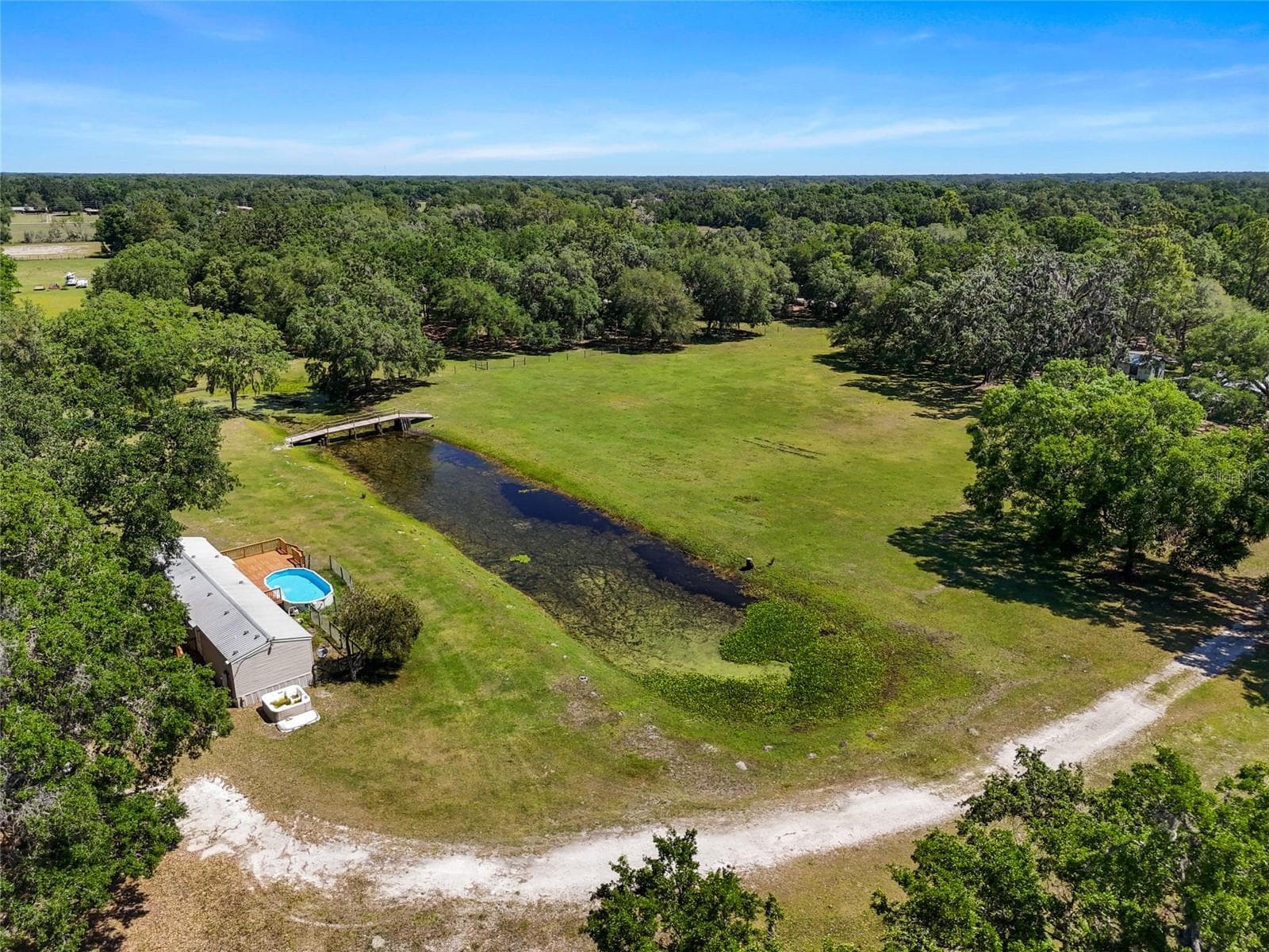 Aerial View of the entire property - 11902 CR 727, WEBSTER