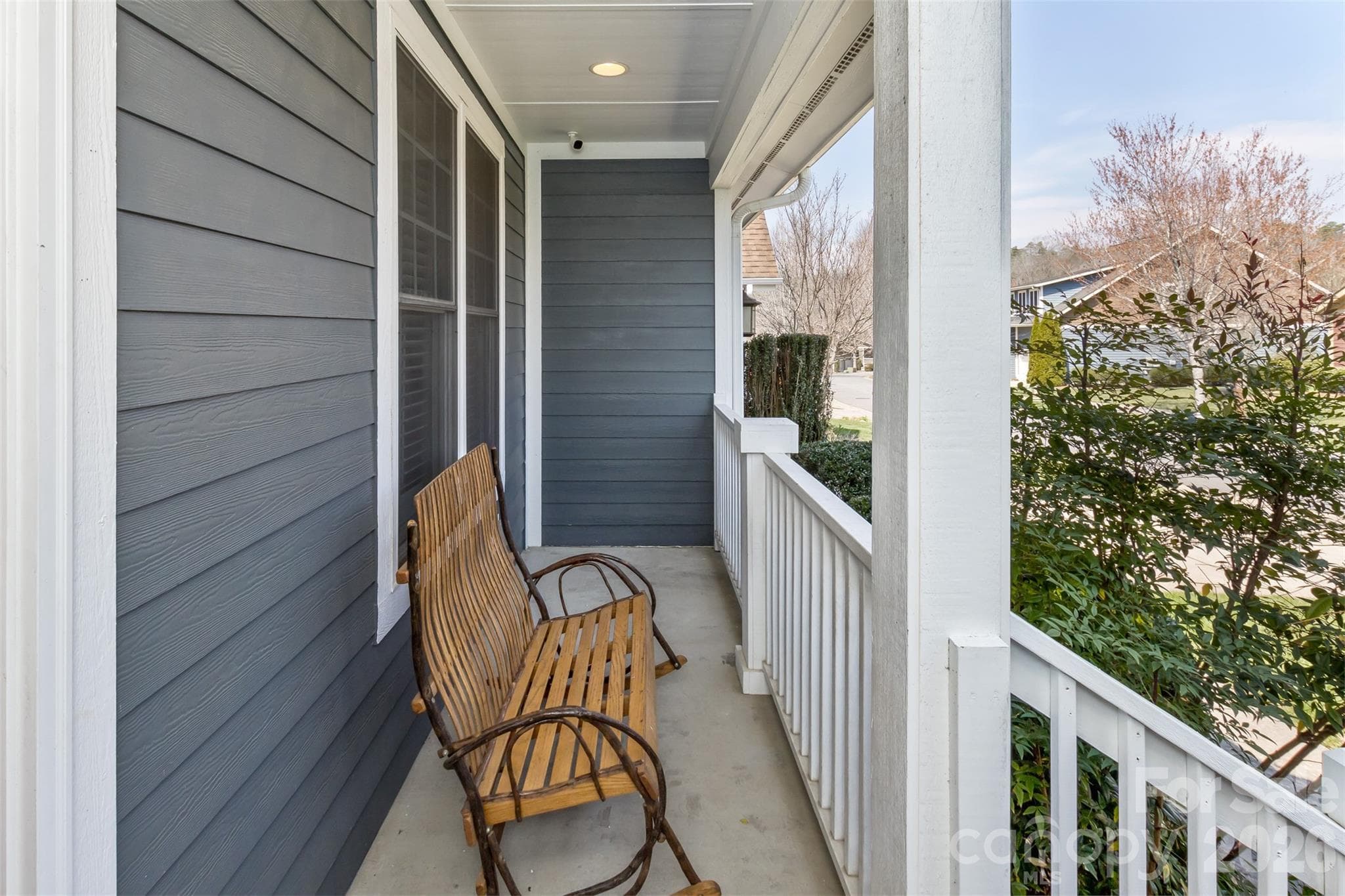 Say hello to your neighbors from the front porch - 37 Creekside View Drive, Asheville