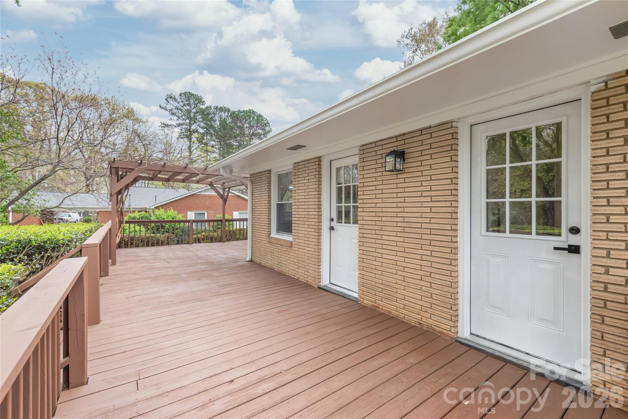Back Deck - 7537 Monroe Road, Charlotte