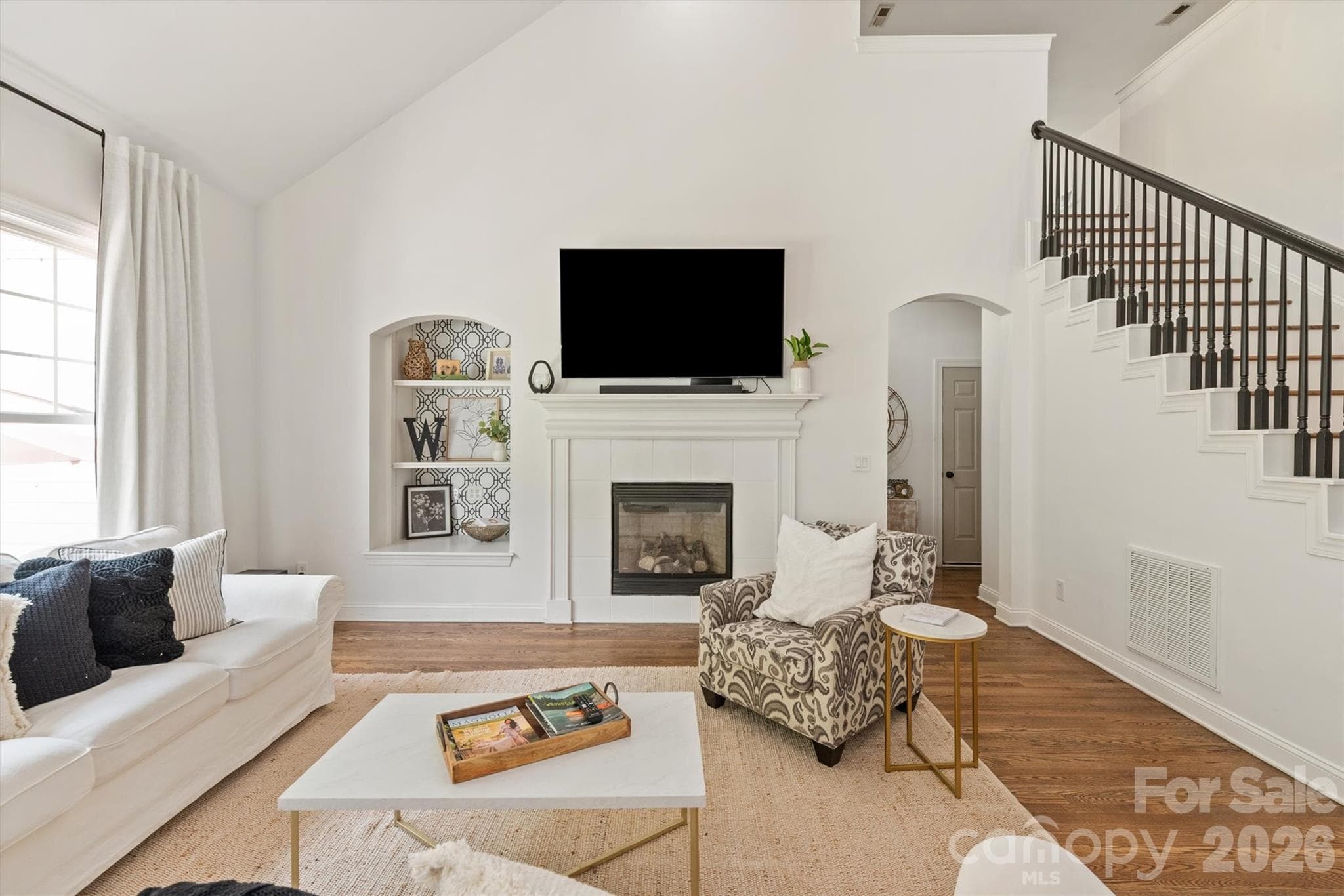 Two story family room - 869 Stratford Run Drive, Fort Mill