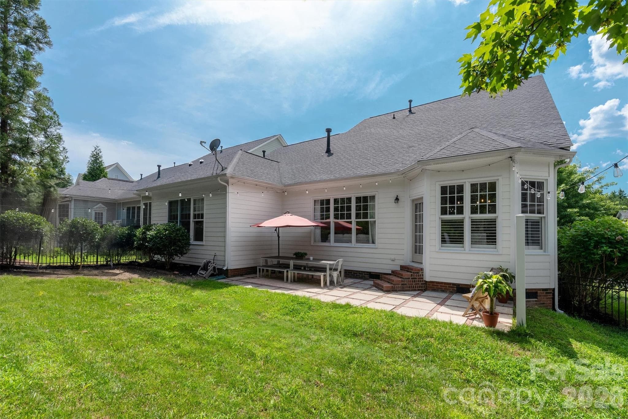 More backyard views - 869 Stratford Run Drive, Fort Mill