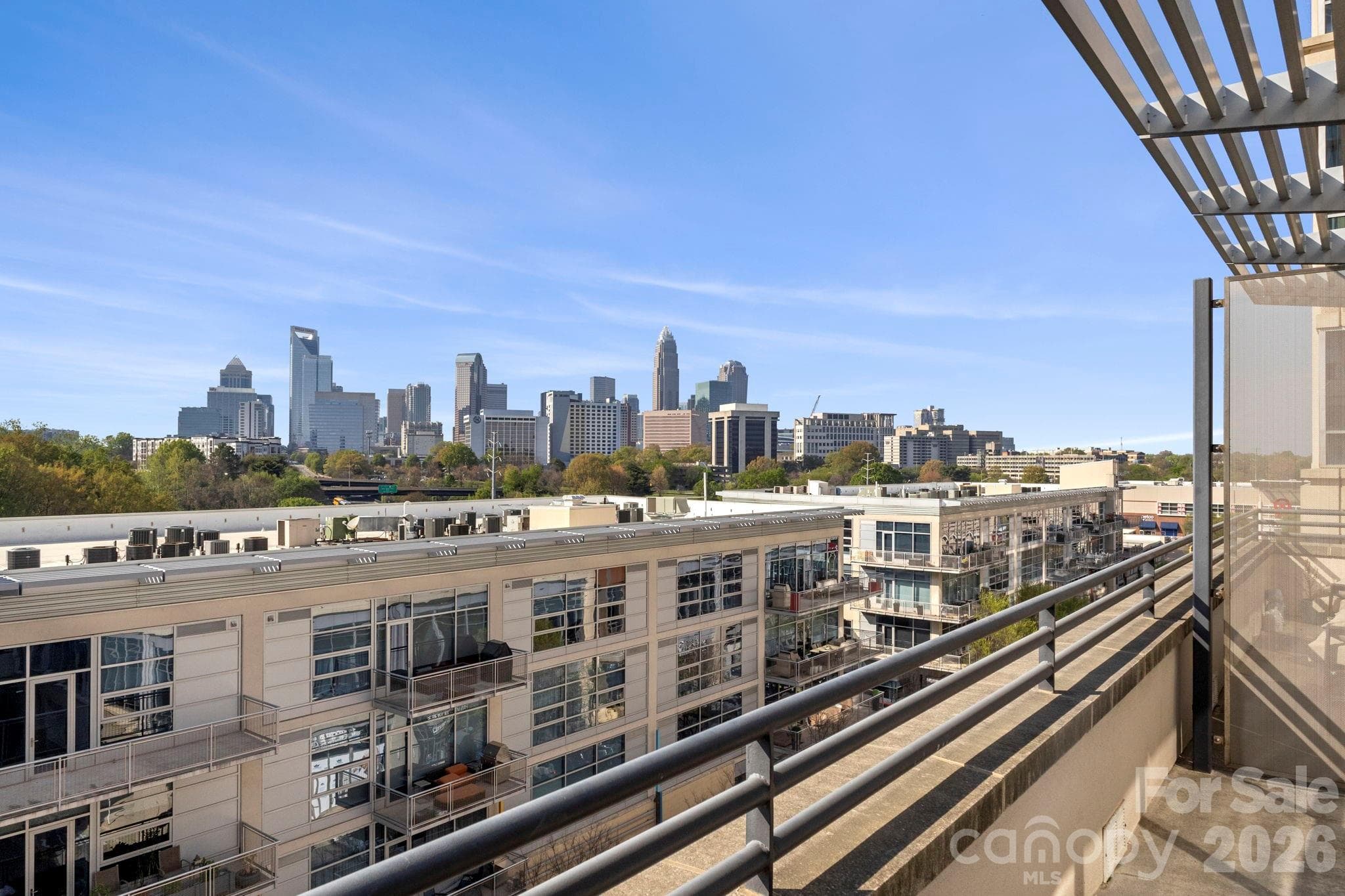 Uptown Clt View from unit 619 Balcony - Charlotte