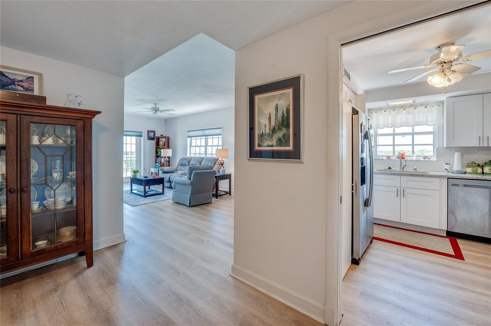 From entry with dining area to the left - 404 S BEACH ST #230 (604), DAYTONA BEACH