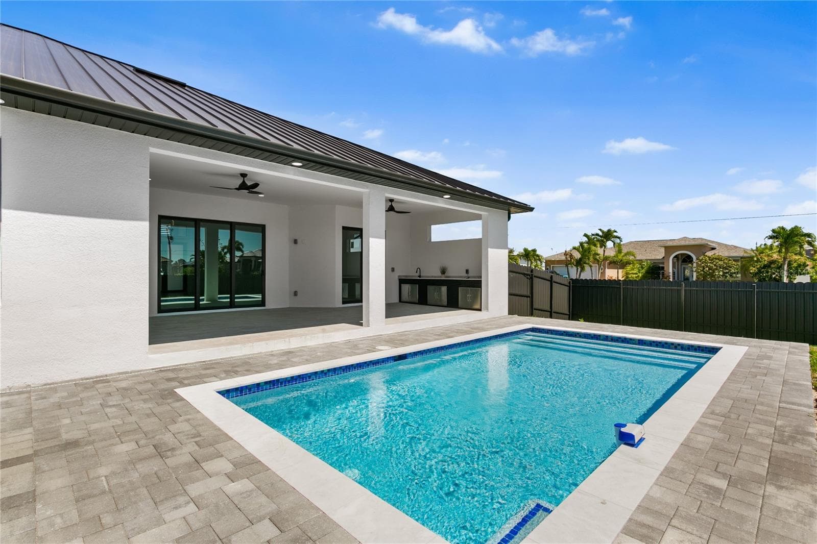 SOUTHERN REAR EXPOSURE brings abundant natural light & ideal sun positioning throughout the day. - 3300 NW 1ST TER, CAPE CORAL