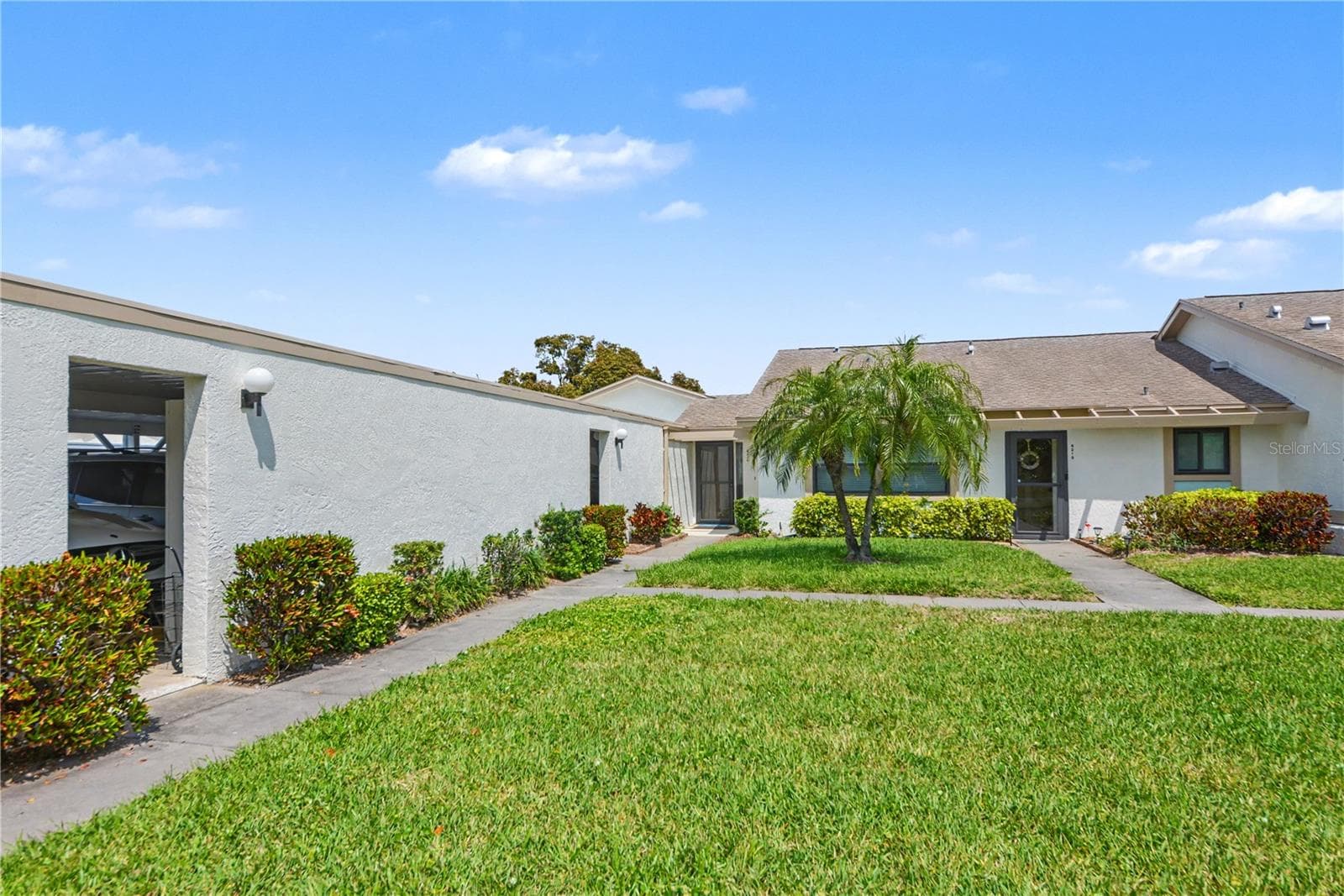 Carport entrance right outside your door - 6220 29TH AVE W #6220, BRADENTON