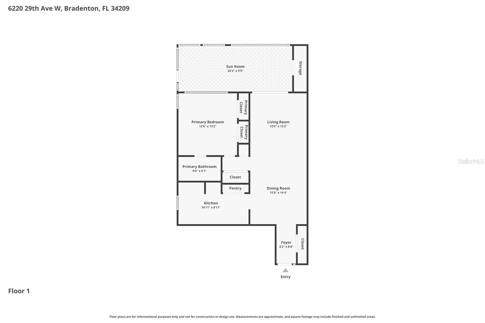 Floor Plan - 6220 29TH AVE W #6220, BRADENTON