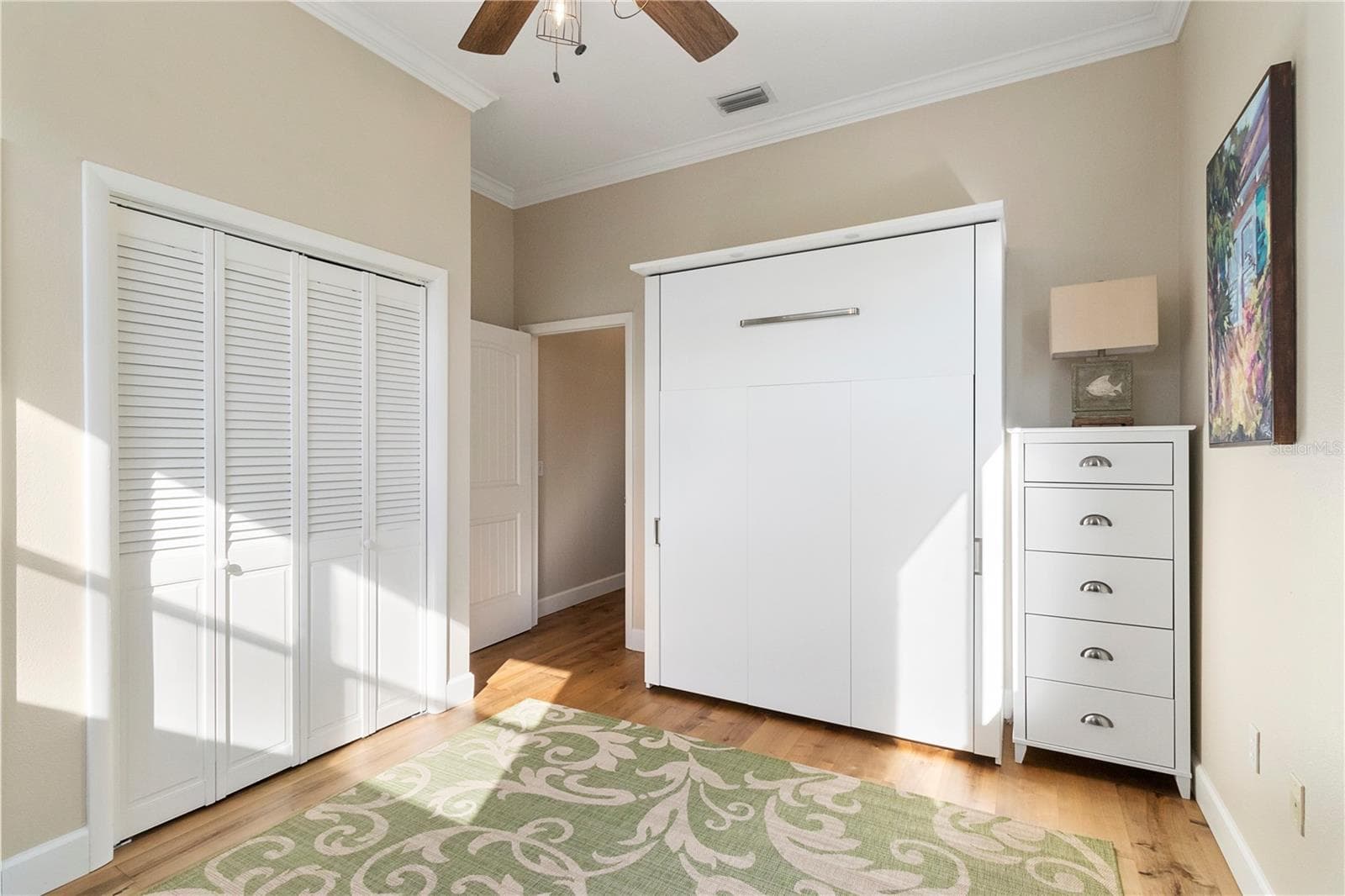 2nd Floor Bedroom w/ Murphy Bed - 7325 HOLLY RD, TERRA CEIA