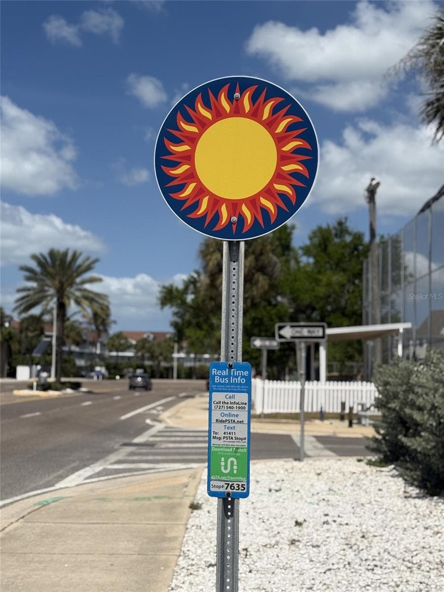 Catch the trolley right outside of Boca Shores - 8901 BLIND PASS RD #127, ST PETE BEACH