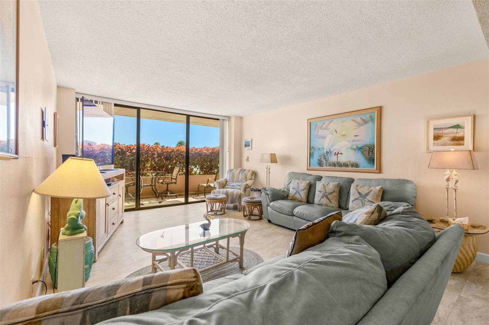 another angle of living rom - furn can be included if interested - just ask! - 1 KEY CAPRI #102E, TREASURE ISLAND