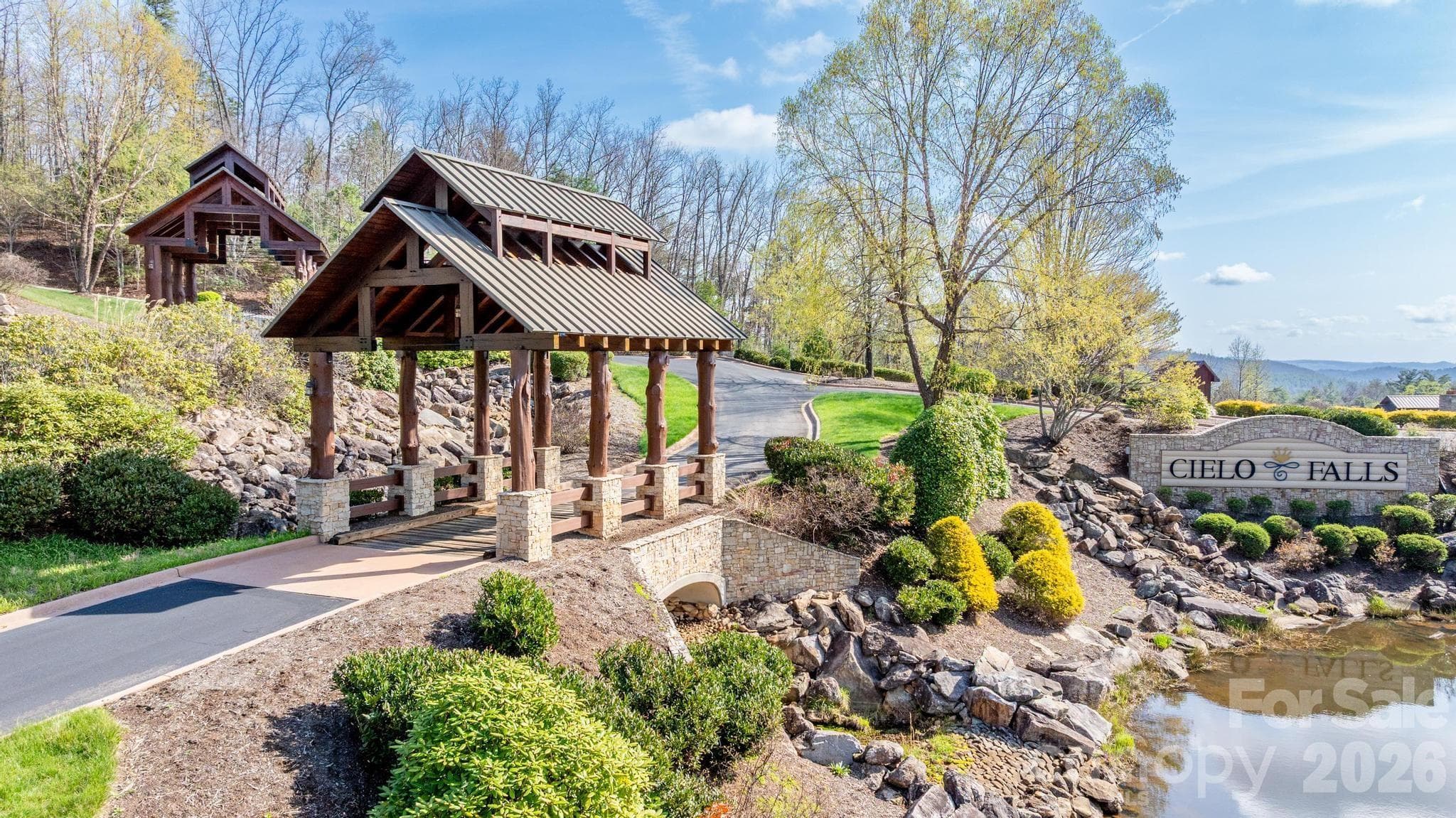 Entrance to Cileo Falls - Lot 59 (7C) Cielo Drive, Purlear