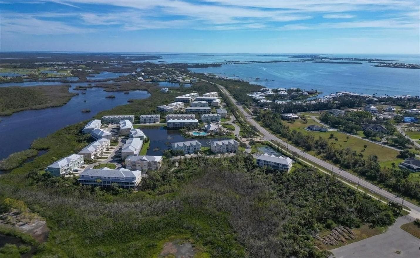 Aerial to Boca Grande - 10420 CORAL LANDINGS LN #115, PLACIDA