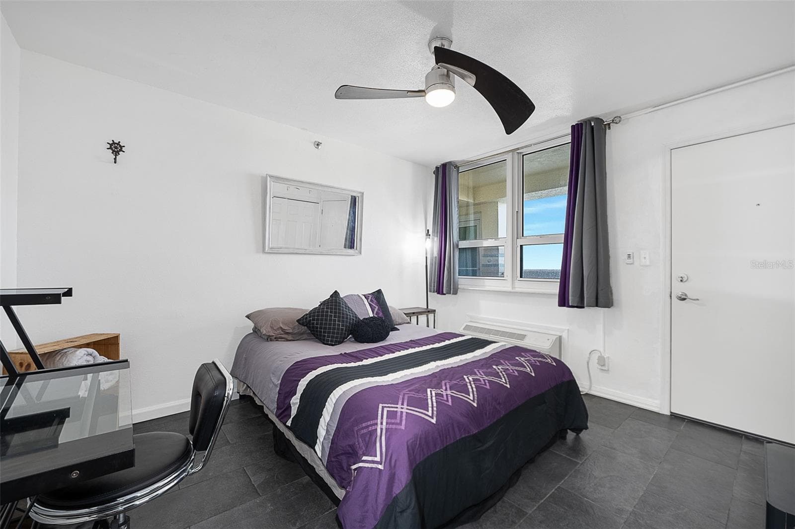 AC with fan for added comfort - 701 S ATLANTIC AVE #516, DAYTONA BEACH