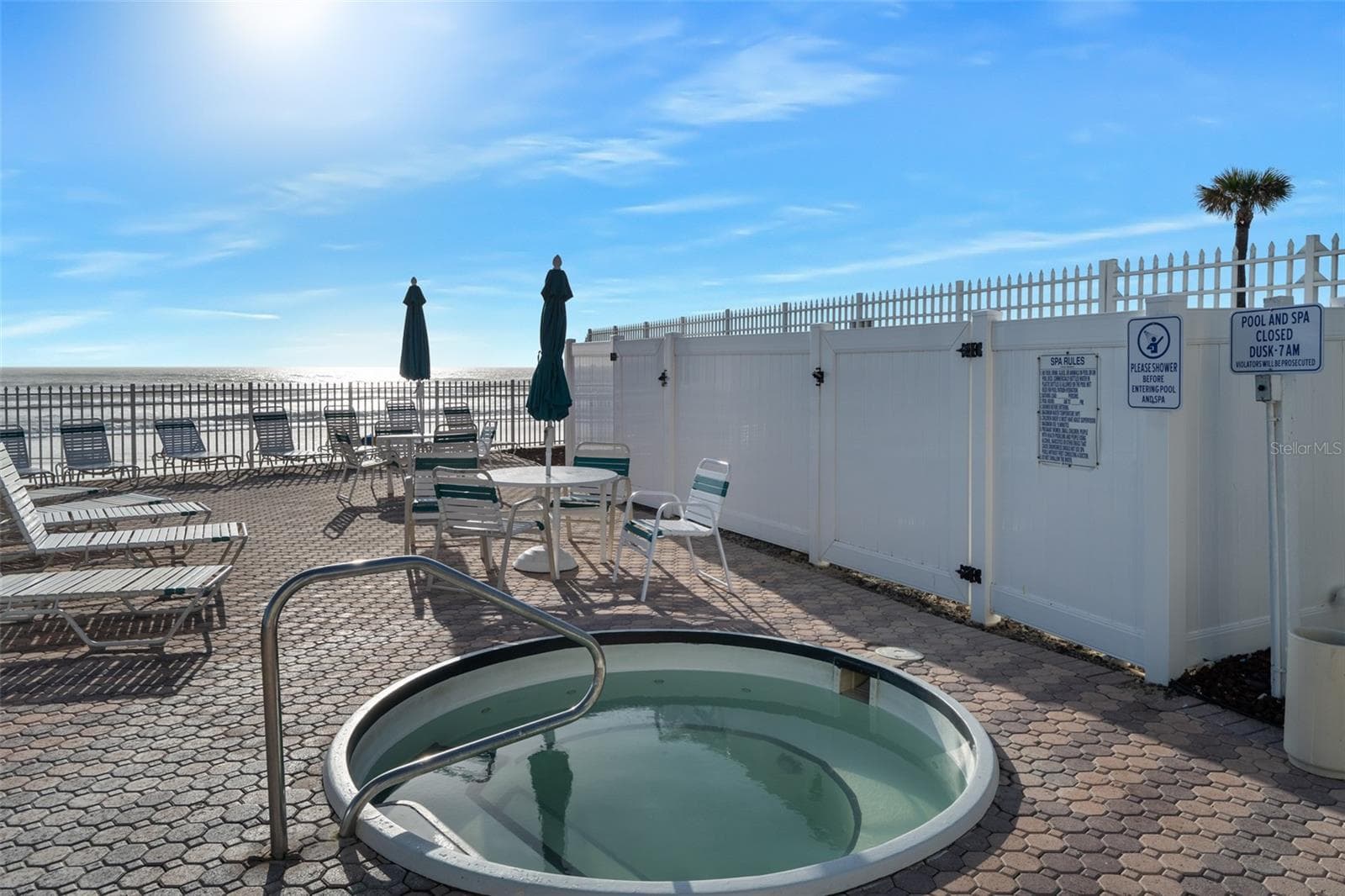 Heated spa - 701 S ATLANTIC AVE #516, DAYTONA BEACH