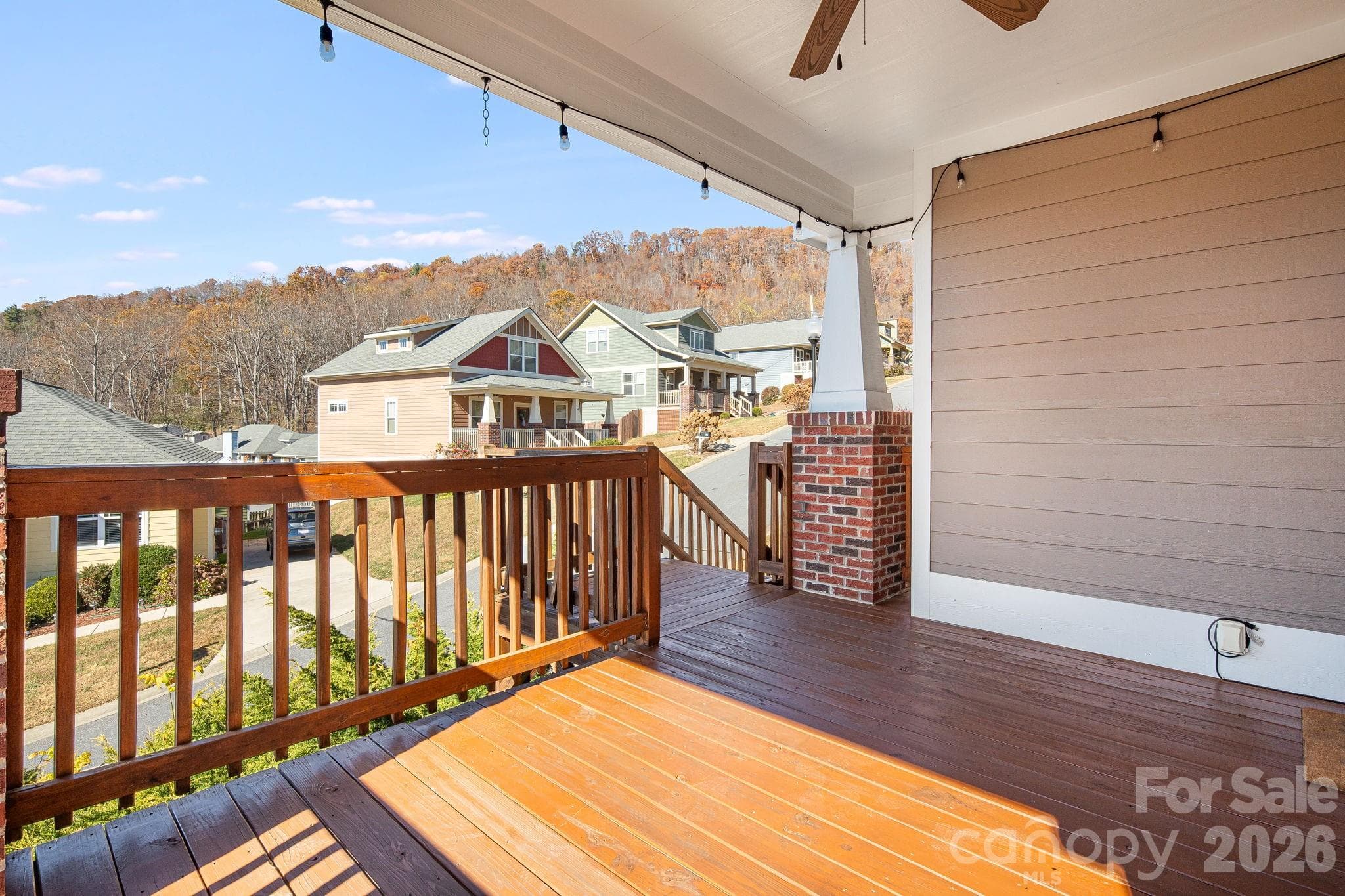 Covered Front Porch with Mountain Views - 11 Byrdcliffe Lane, Asheville