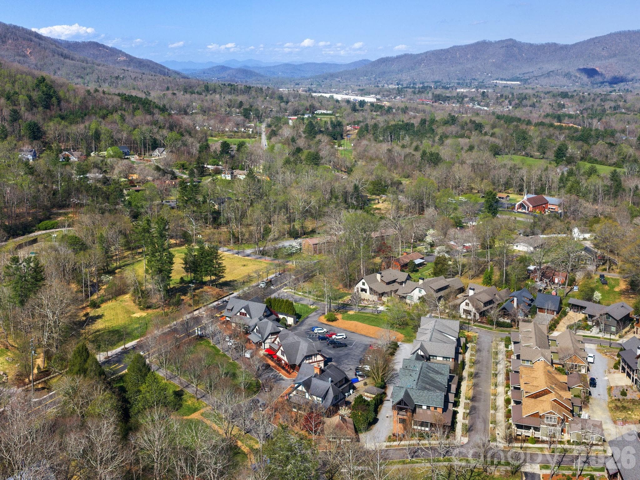 Aerial View West - Black Mountain