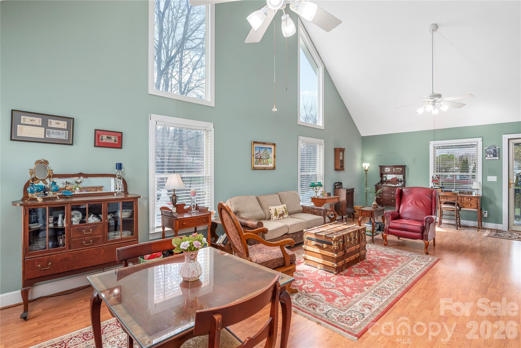 Oversized windows bring in the natural light. - Waynesville