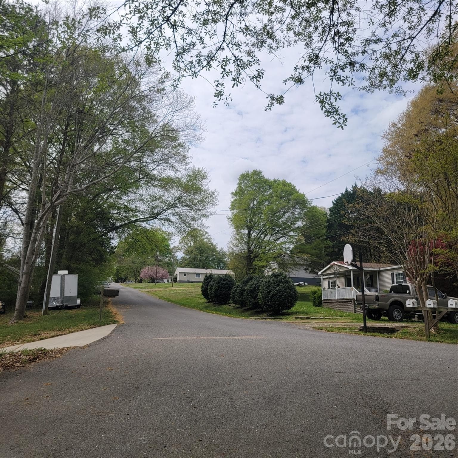 The Cul De Sac on Walnut Street that leads to the homesites - Belmont