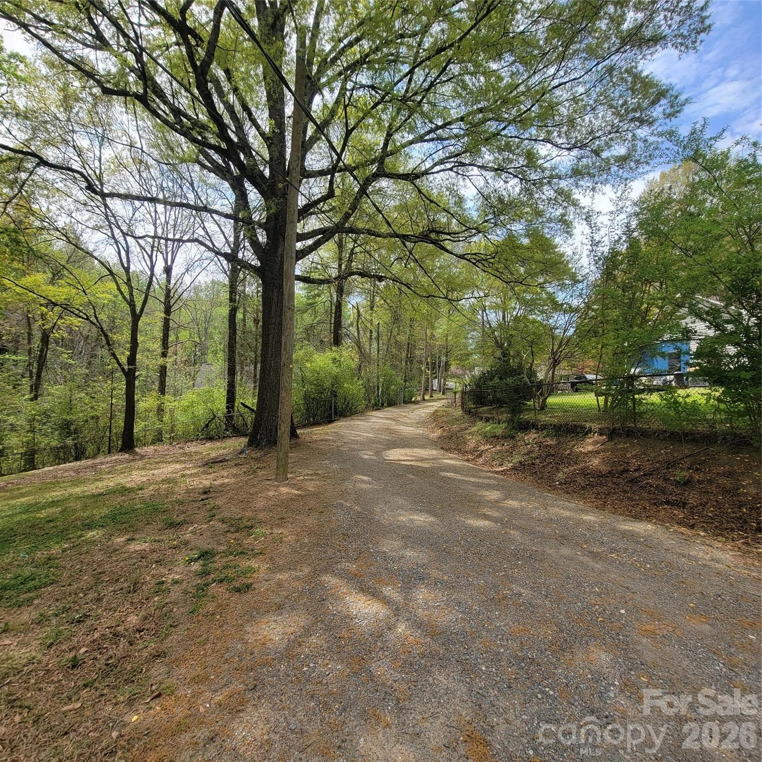 Heading back away from the homesites, towards Walnut Street - Belmont