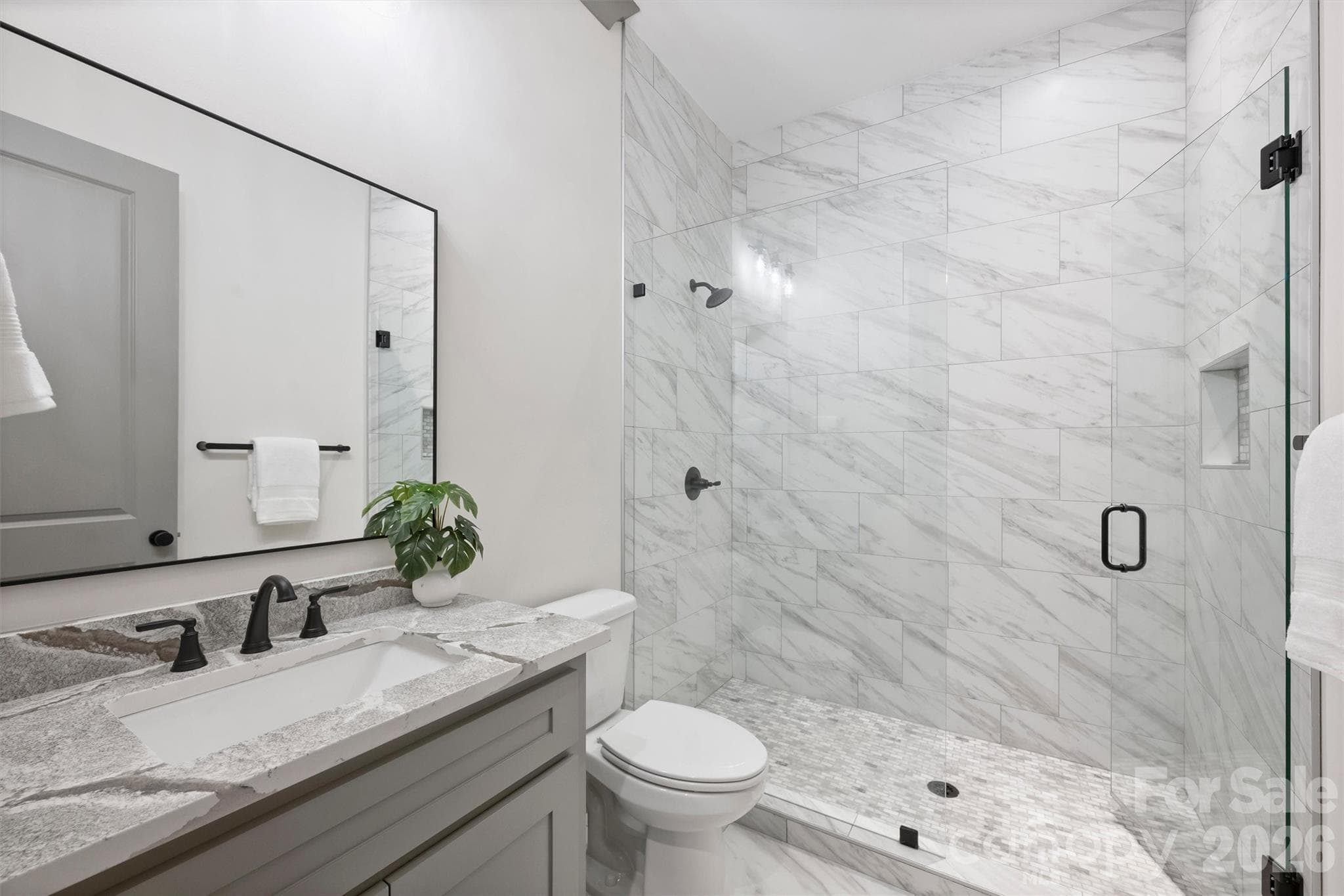 First Floor Full Bath - near office - 8159 Fairview Road, Charlotte