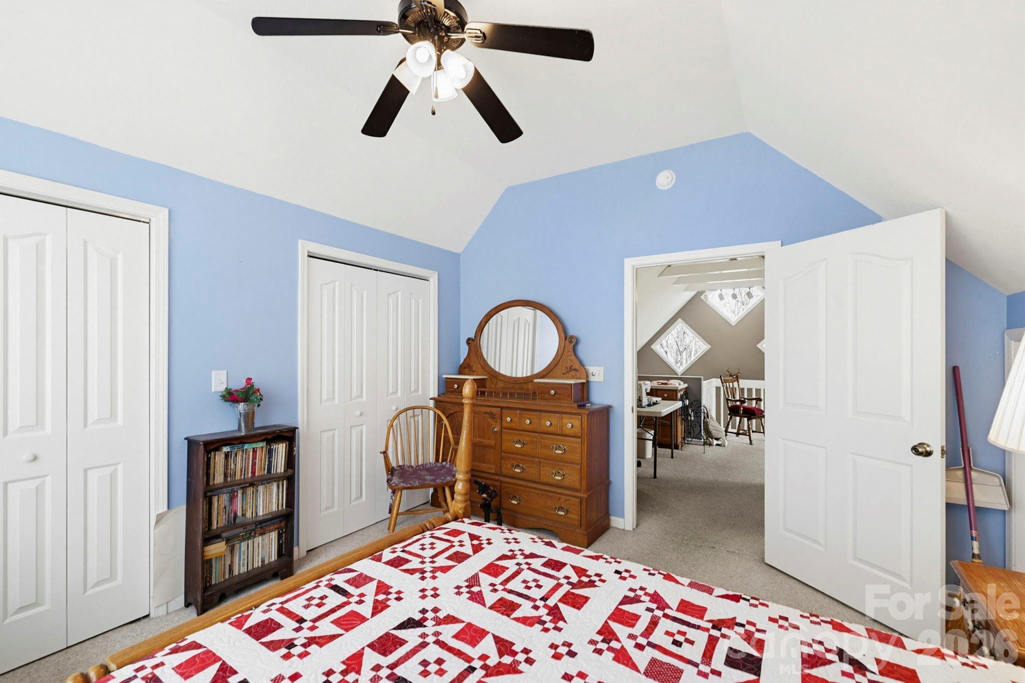 Bedroom upstairs - 13705 Rosman Highway, Lake Toxaway