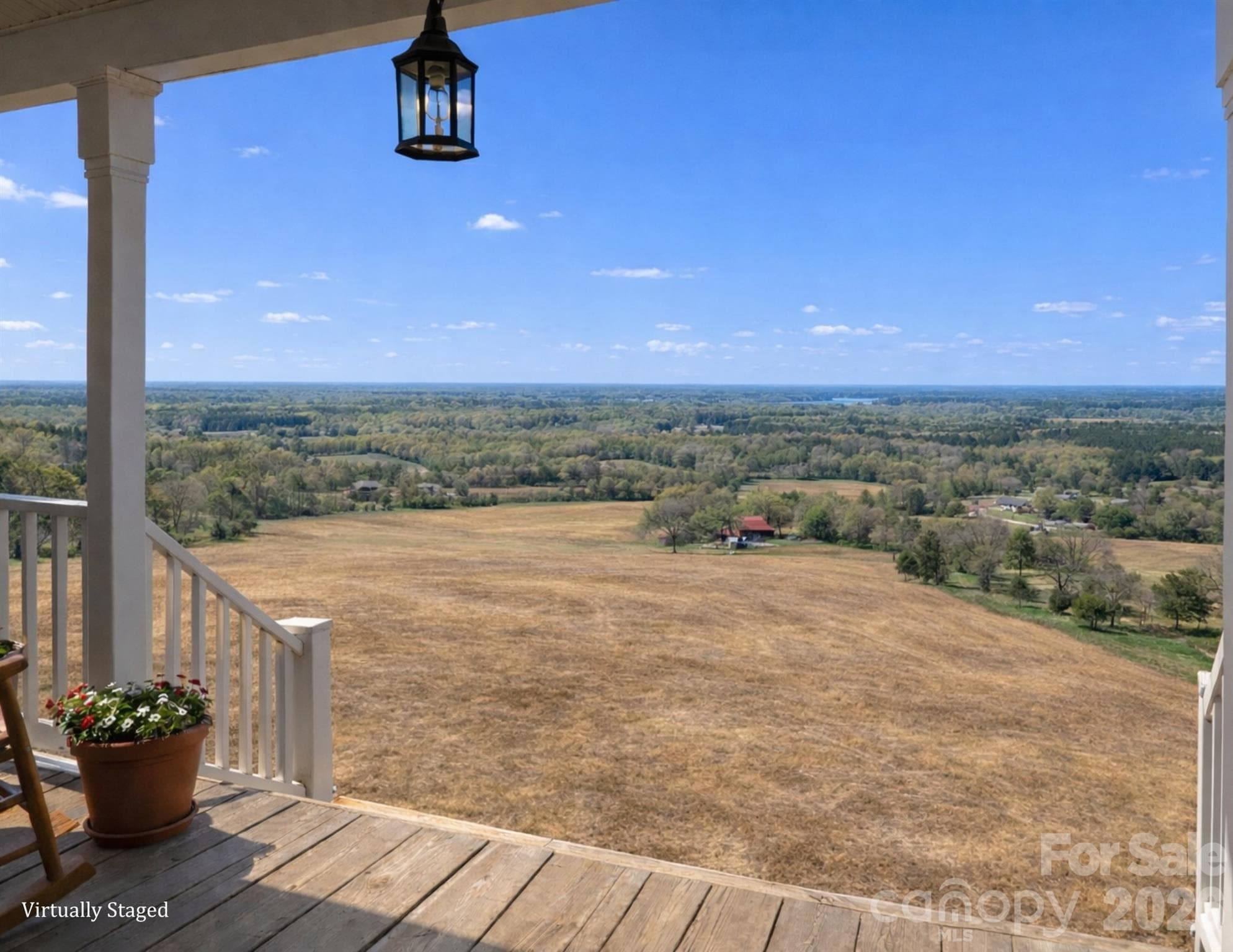View from the building site - 32286 Laton Road, Albemarle