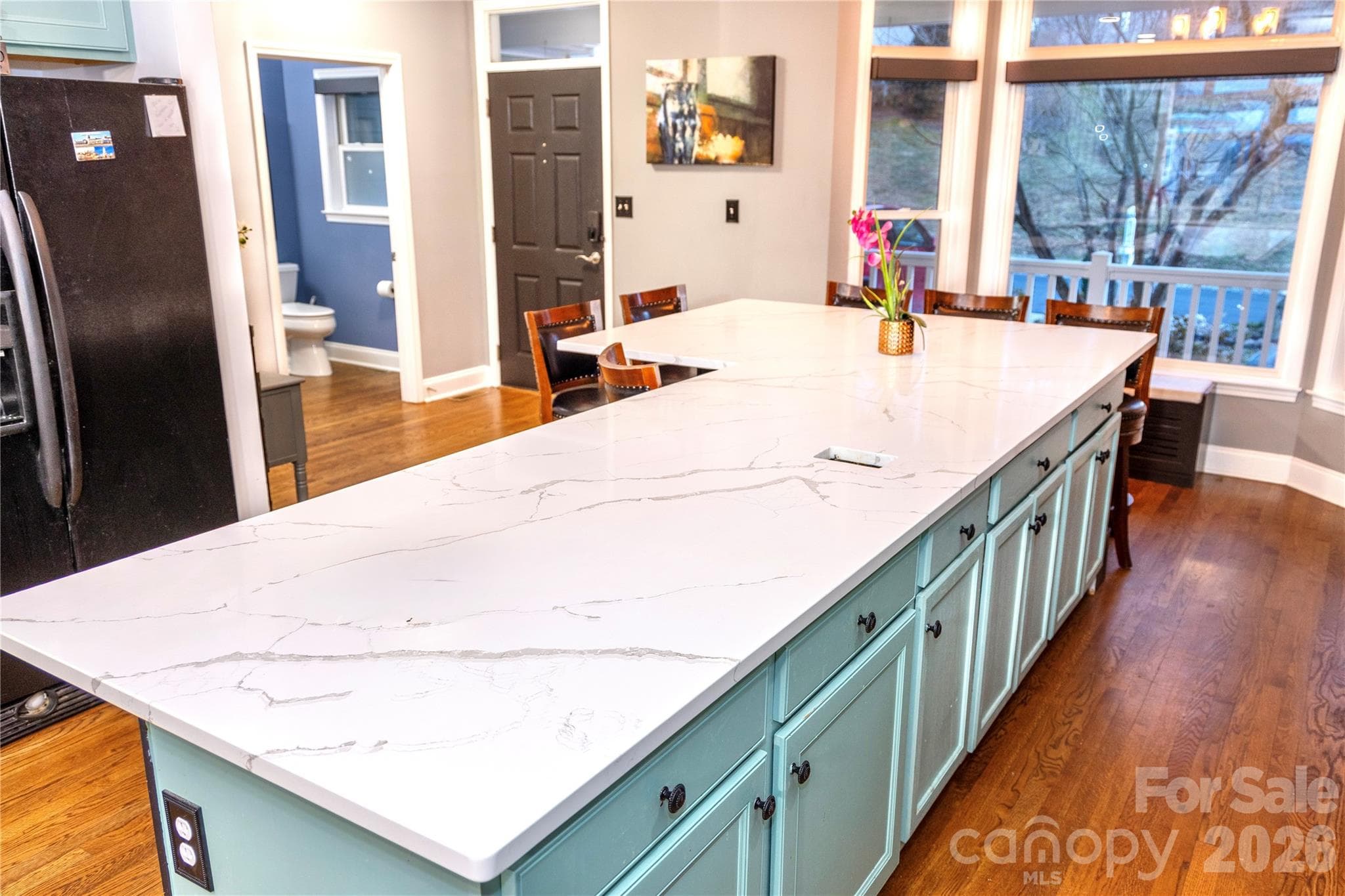 kitchen toward entrance - Weaverville