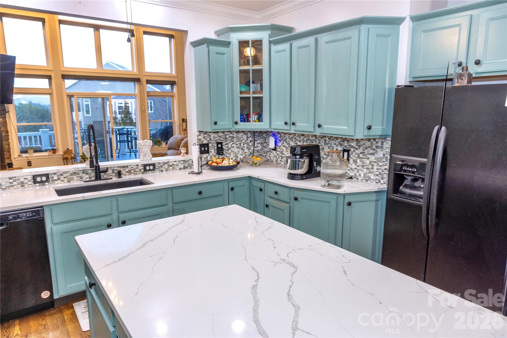 kitchen toward livingroom - Weaverville