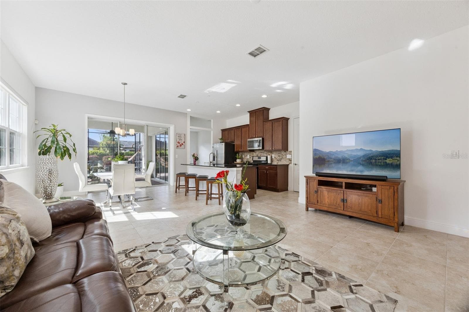 Living Room to Kitchen - 4902 W FOUNTAINWOOD DR, ST CLOUD