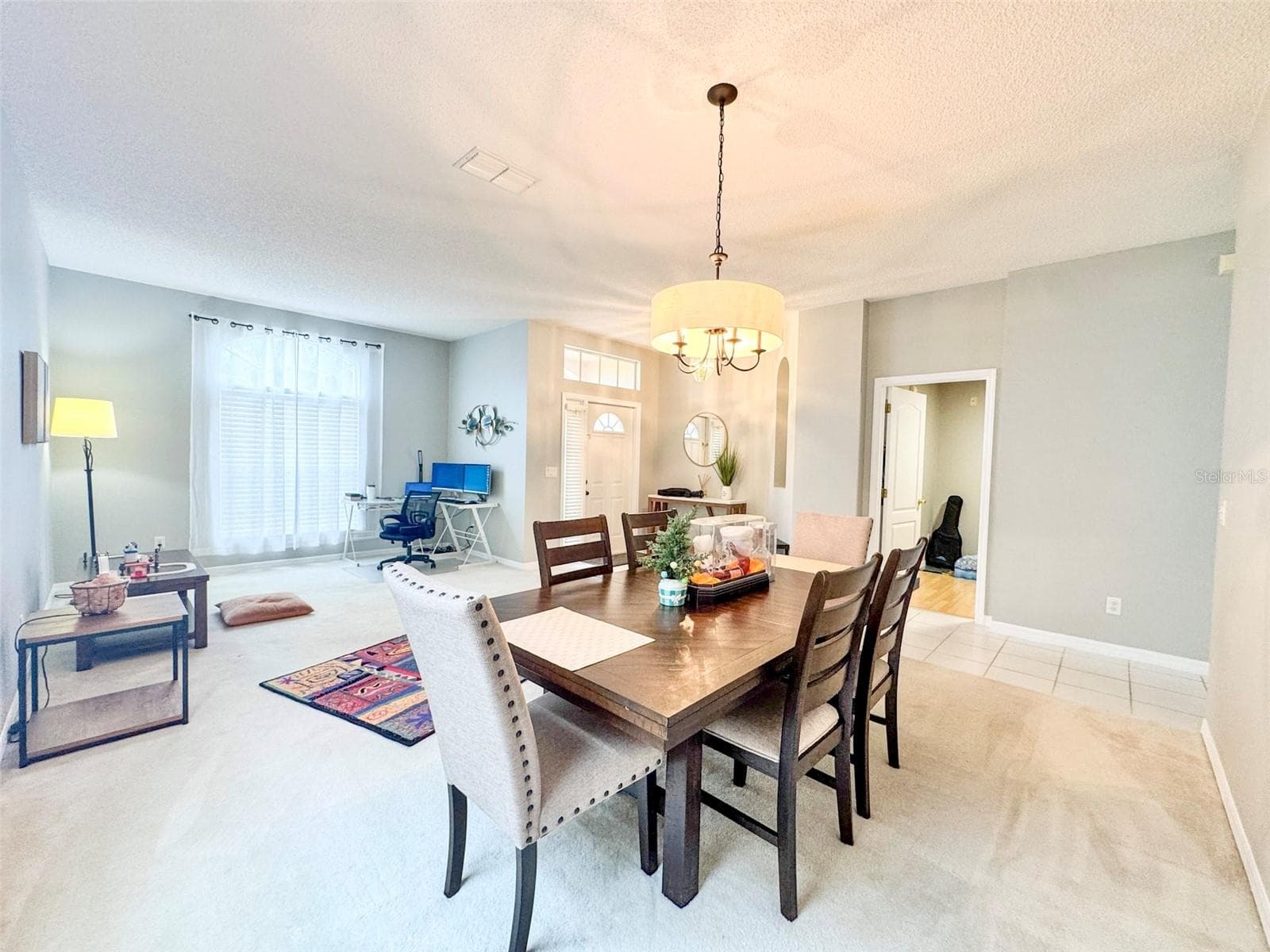 Living room & Dining room - 1207 ROYAL SAINT GEORGE DR, ORLANDO