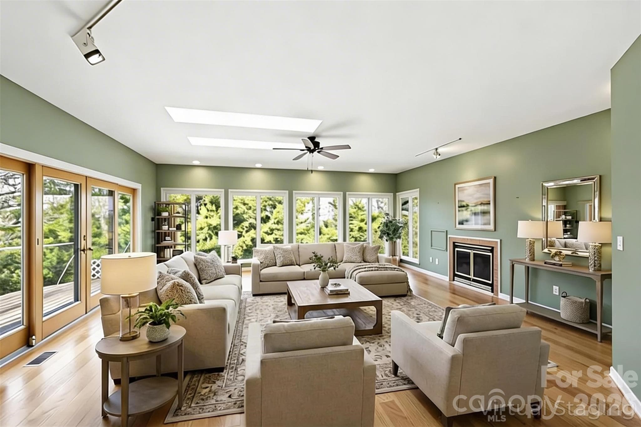 Den virtually staged - 100 Elmridge Drive, Flat Rock