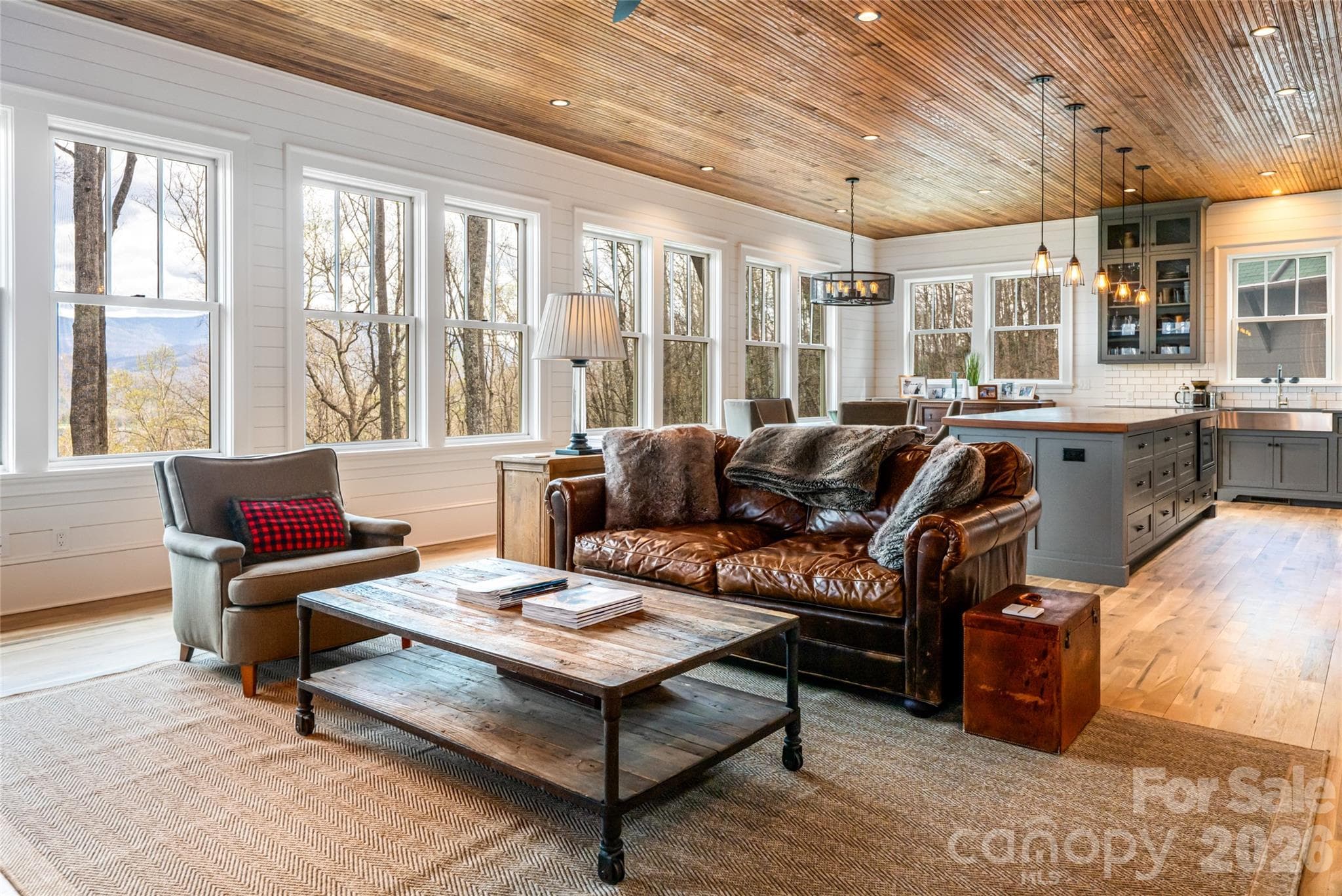 Windows bring the outside inside - 51 Summit Road, Swannanoa