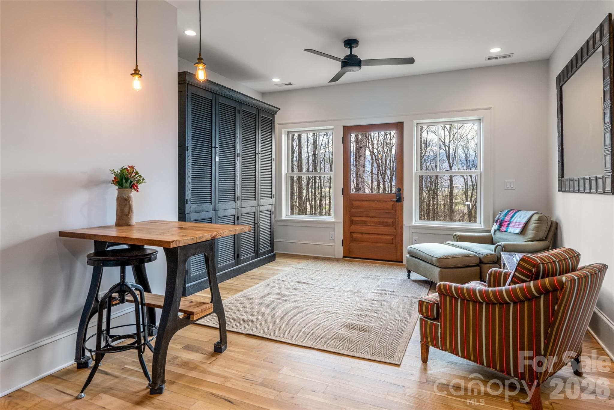 Lower level walk out - 51 Summit Road, Swannanoa