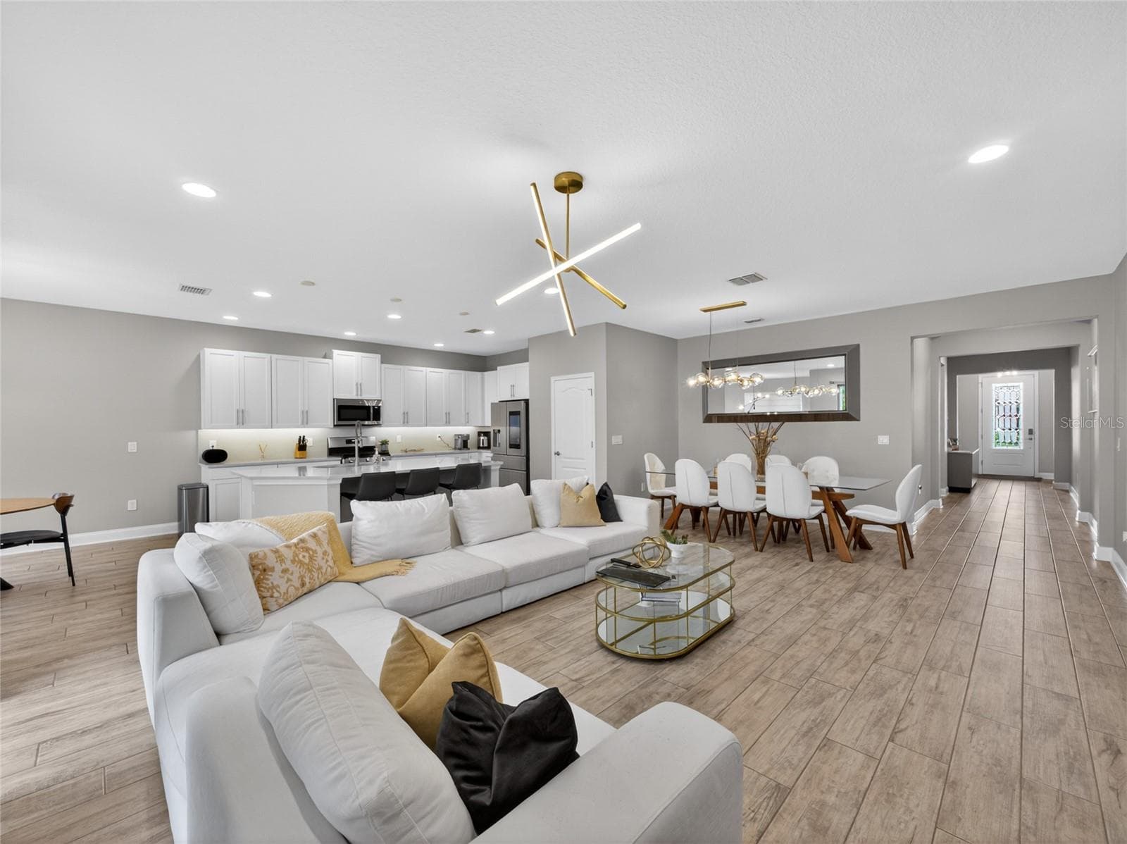 Ope Floor Plan View to Front of Home - 11209 LEMON LAKE BLVD, ORLANDO