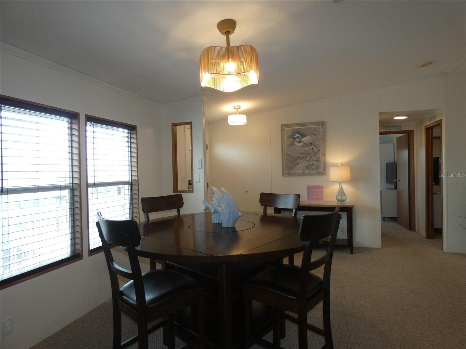 Dining room near side entrance to home. - 6814 GULL LN, HUDSON