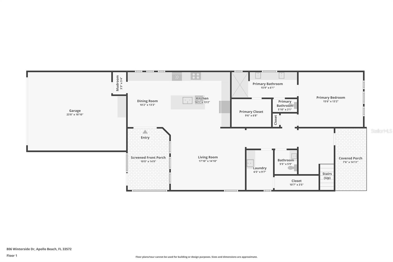 Single Family Residence at 806 WINTERSIDE DR, APOLLO BEACH, photo 56 of 57