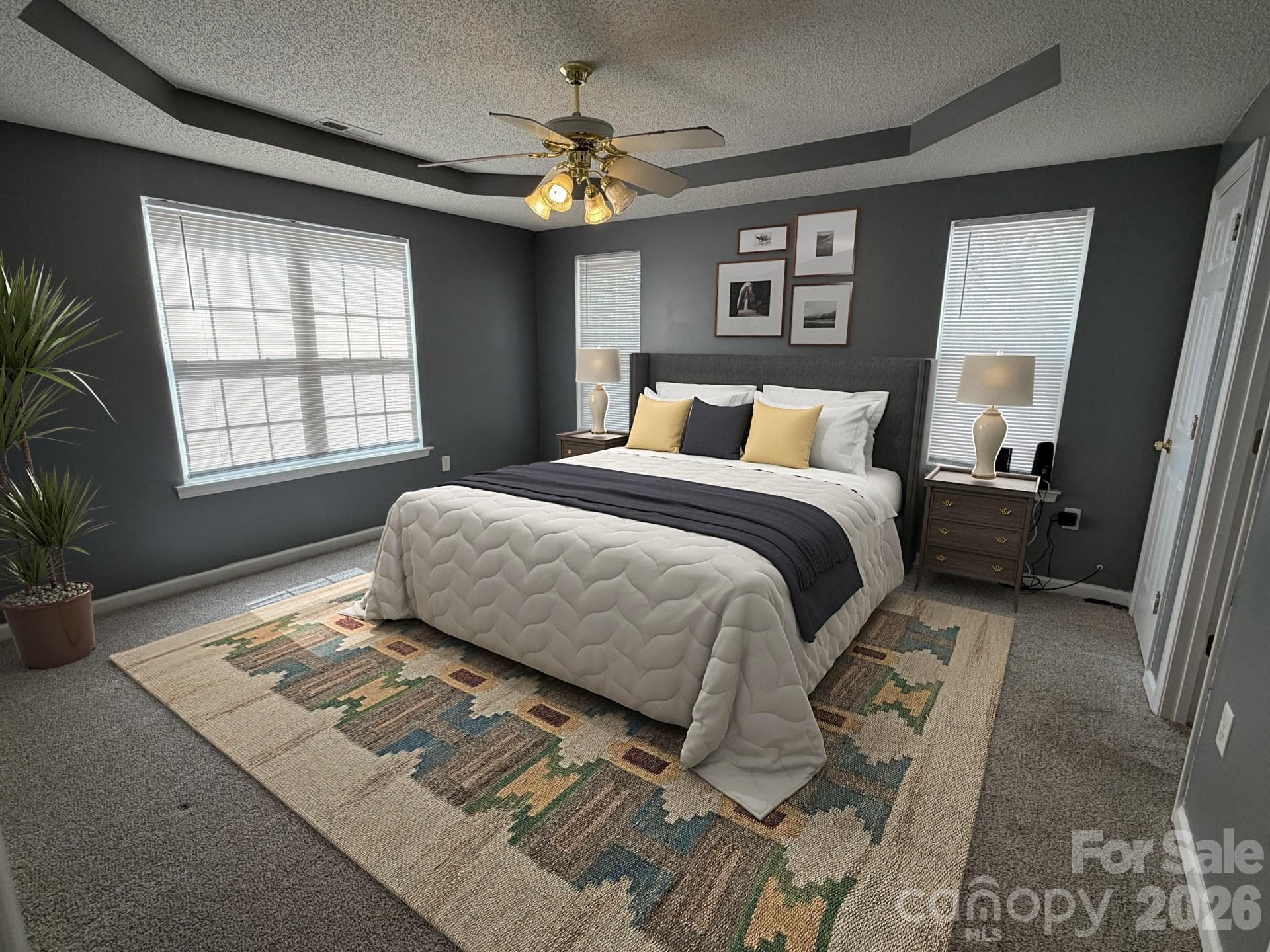 Primary bedroom... virtually staged - 145 Ray Lee Street, Norwood