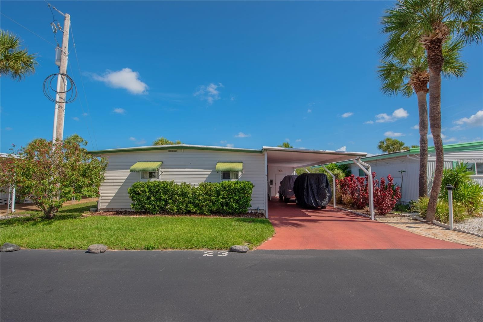 Front elevation. - 4851 W GANDY BLVD #23C, TAMPA