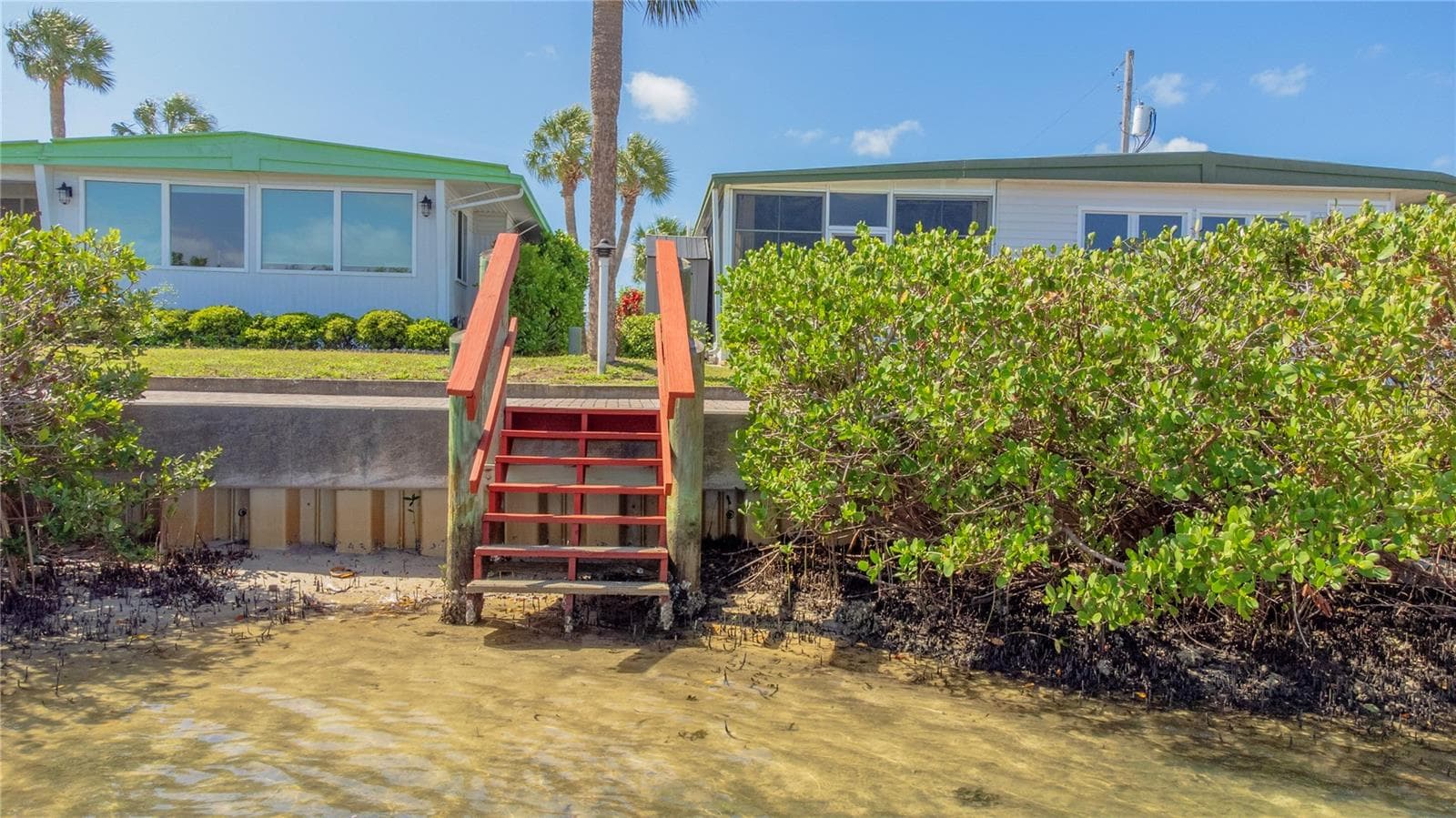 Stairs to canal. - 4851 W GANDY BLVD #23C, TAMPA