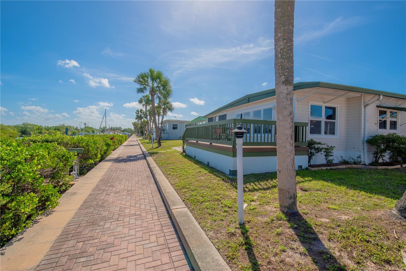Back of the home. - 4851 W GANDY BLVD #23C, TAMPA