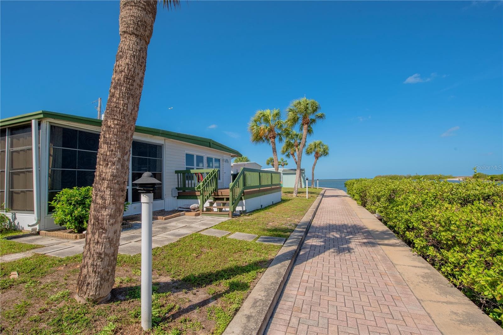 Back of the home. - 4851 W GANDY BLVD #23C, TAMPA