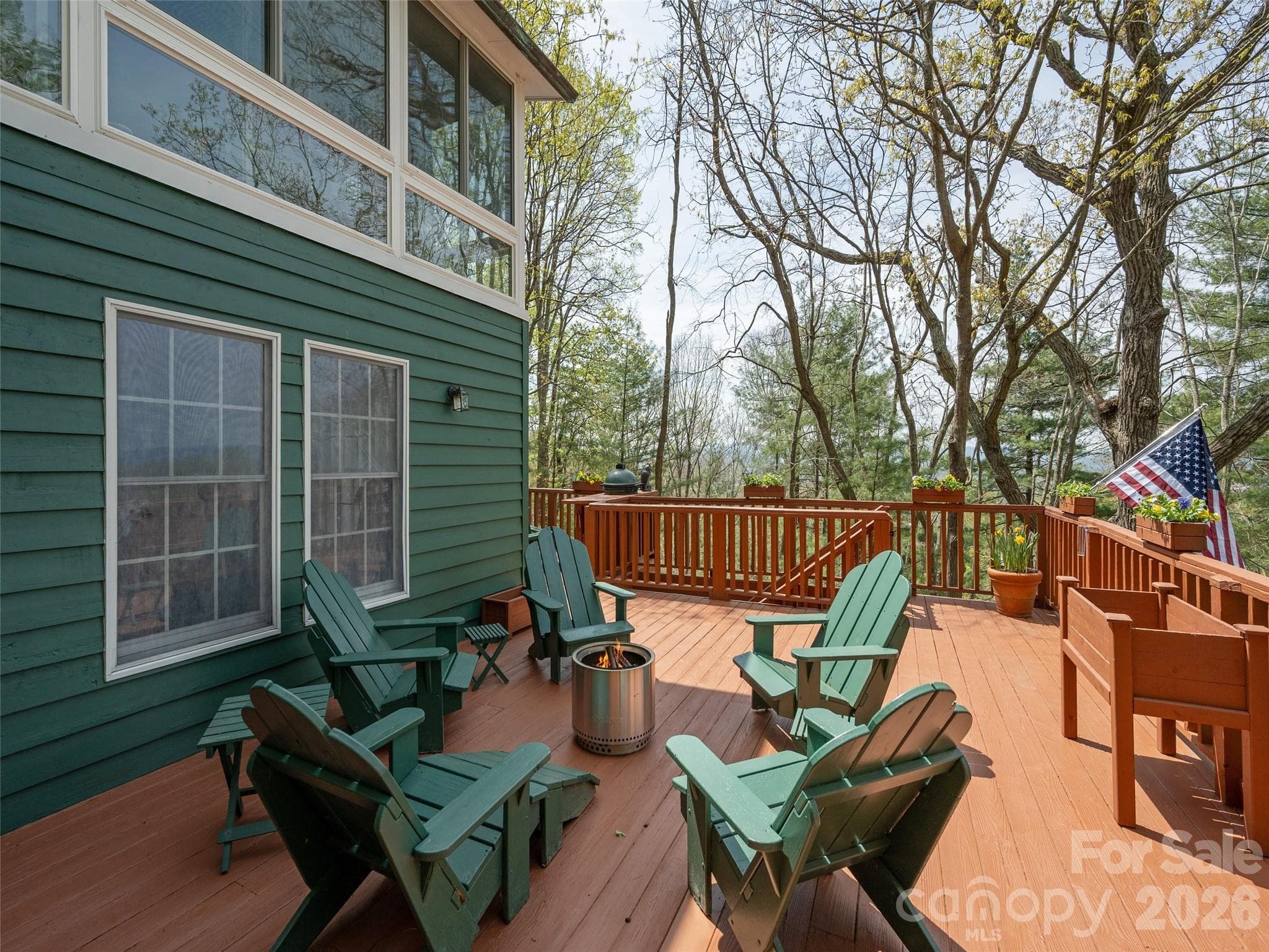 Comfort of Wrap Around Decks - 403 Cherokee Road, Asheville