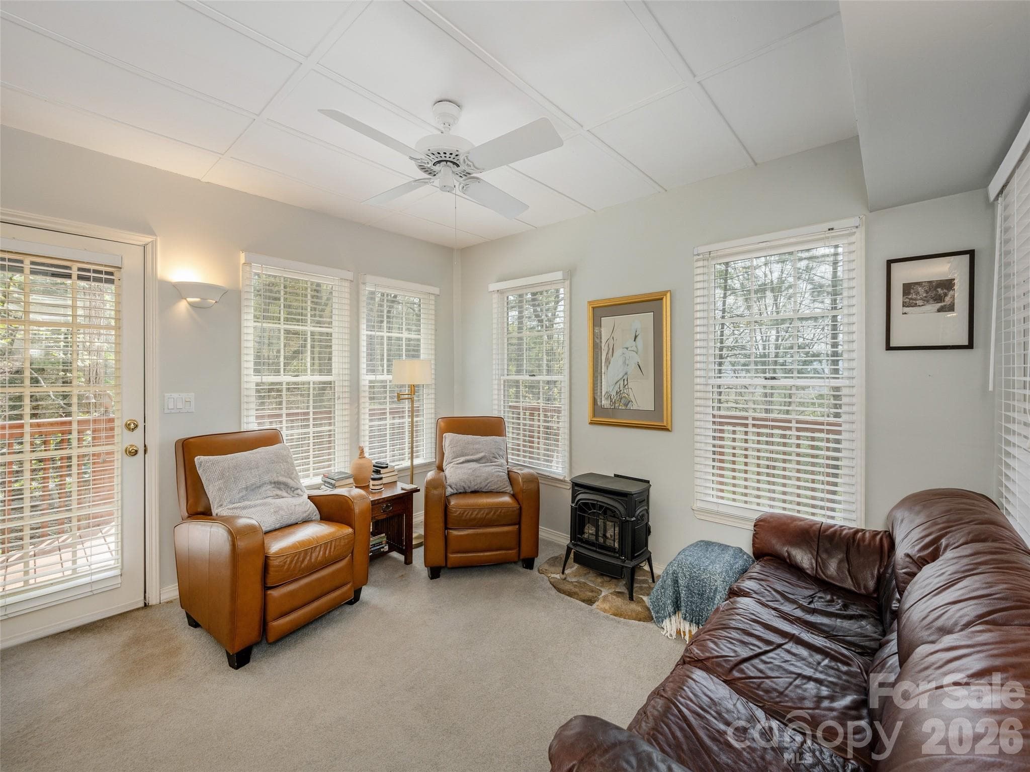 Another View of the Family Room - 403 Cherokee Road, Asheville