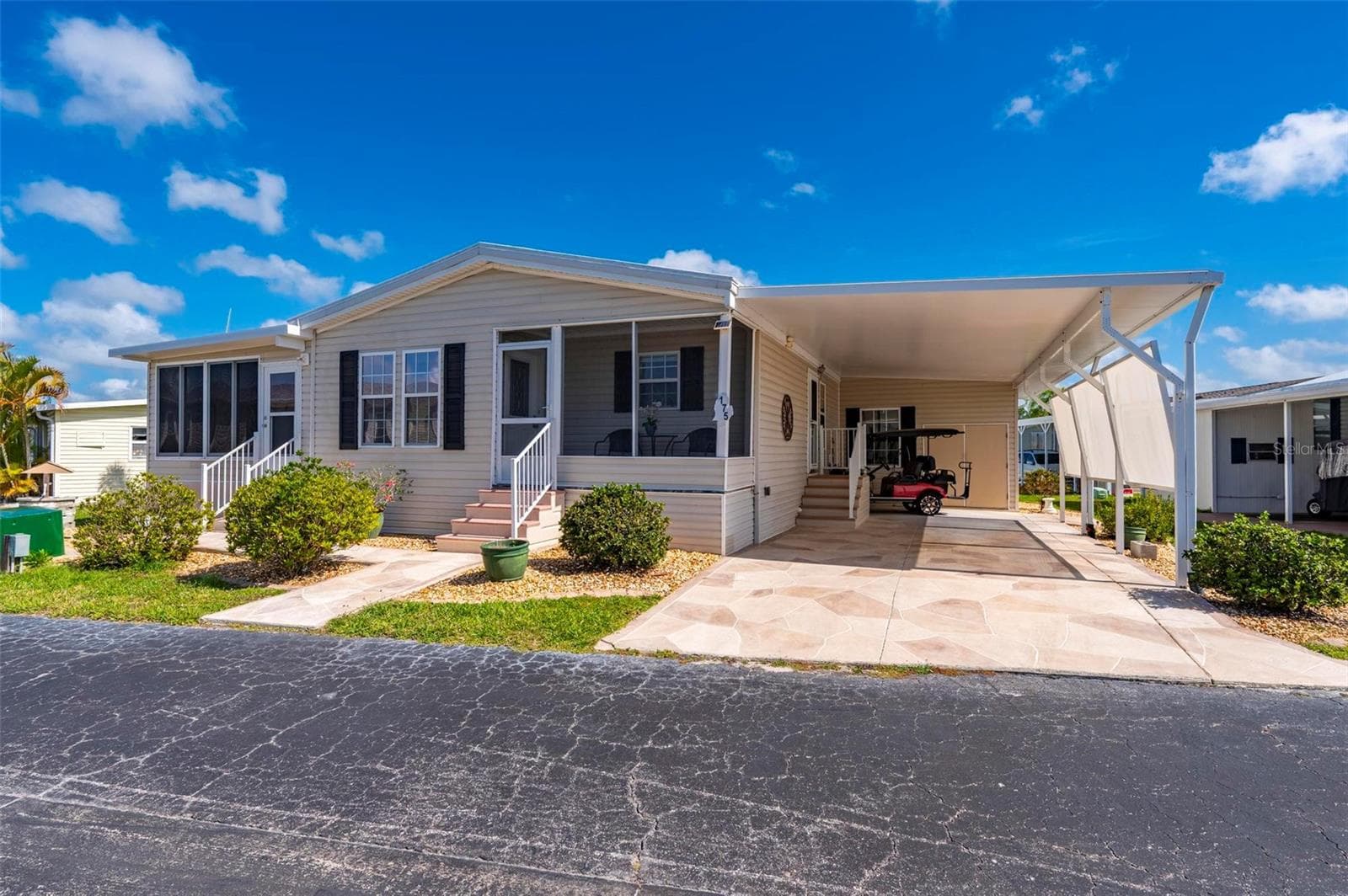 Manufactured Home at 1000 KINGS HWY #175, PORT CHARLOTTE, photo 32 of 66
