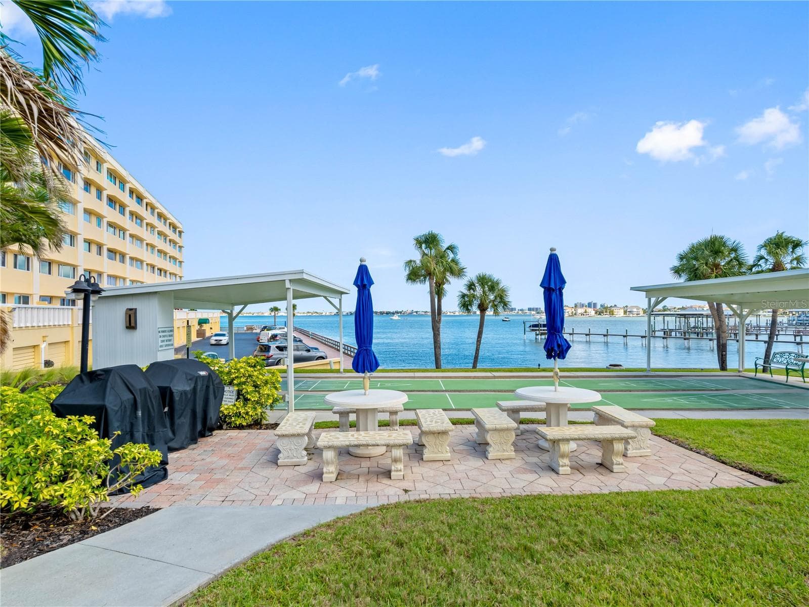 Community Grill Area - 100 BLUFF VIEW DR #404C, BELLEAIR BLUFFS